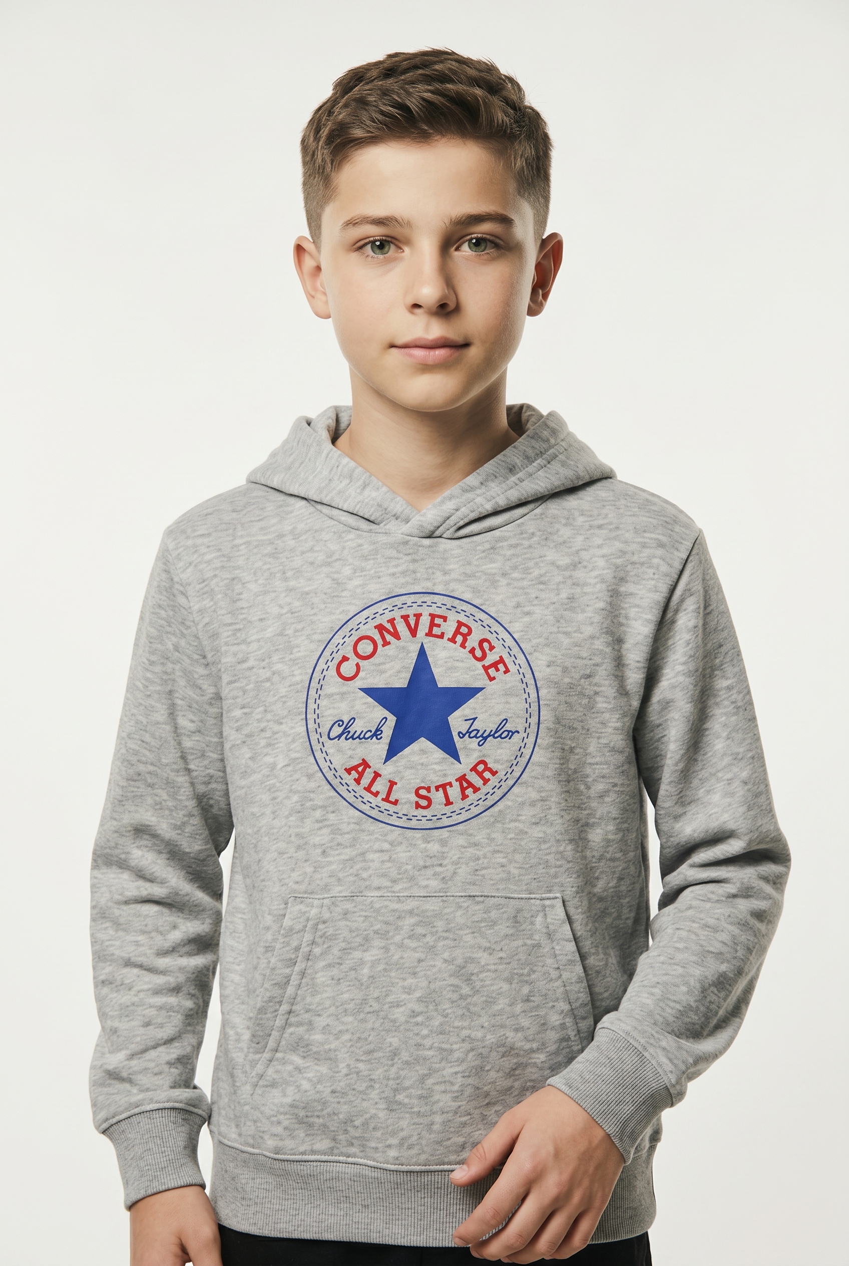 Converse Kapuzensweatshirt »CNVB CTP HOODIE«, aus weichem French Terry, mit gerippten Bündchen und Saum
