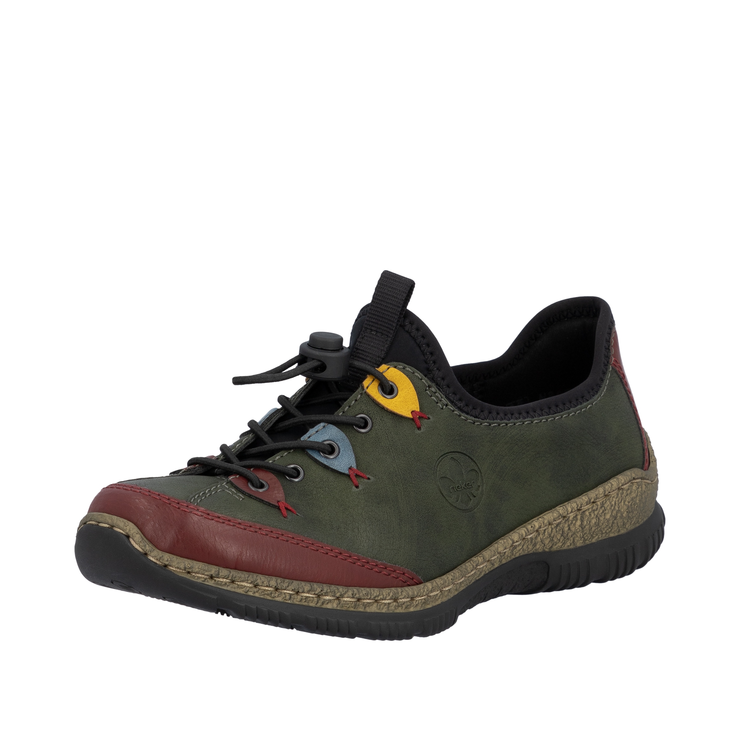 Rieker Slip-On Sneaker  Slipper, Schlupfschuh mit sportlichem Schnellverschluß