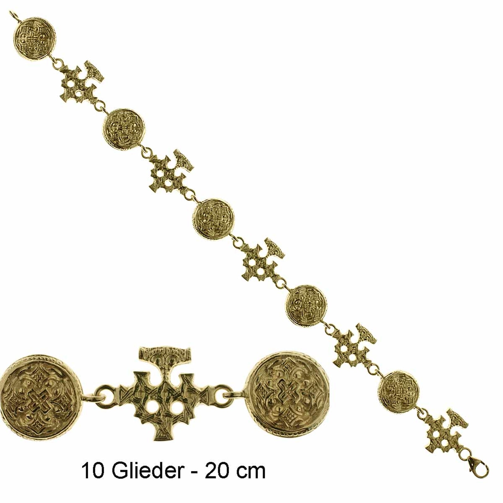 OSTSEE-SCHMUCK Armband »- Hiddensee - Silber 925/000, vergoldet - ohne Stein«