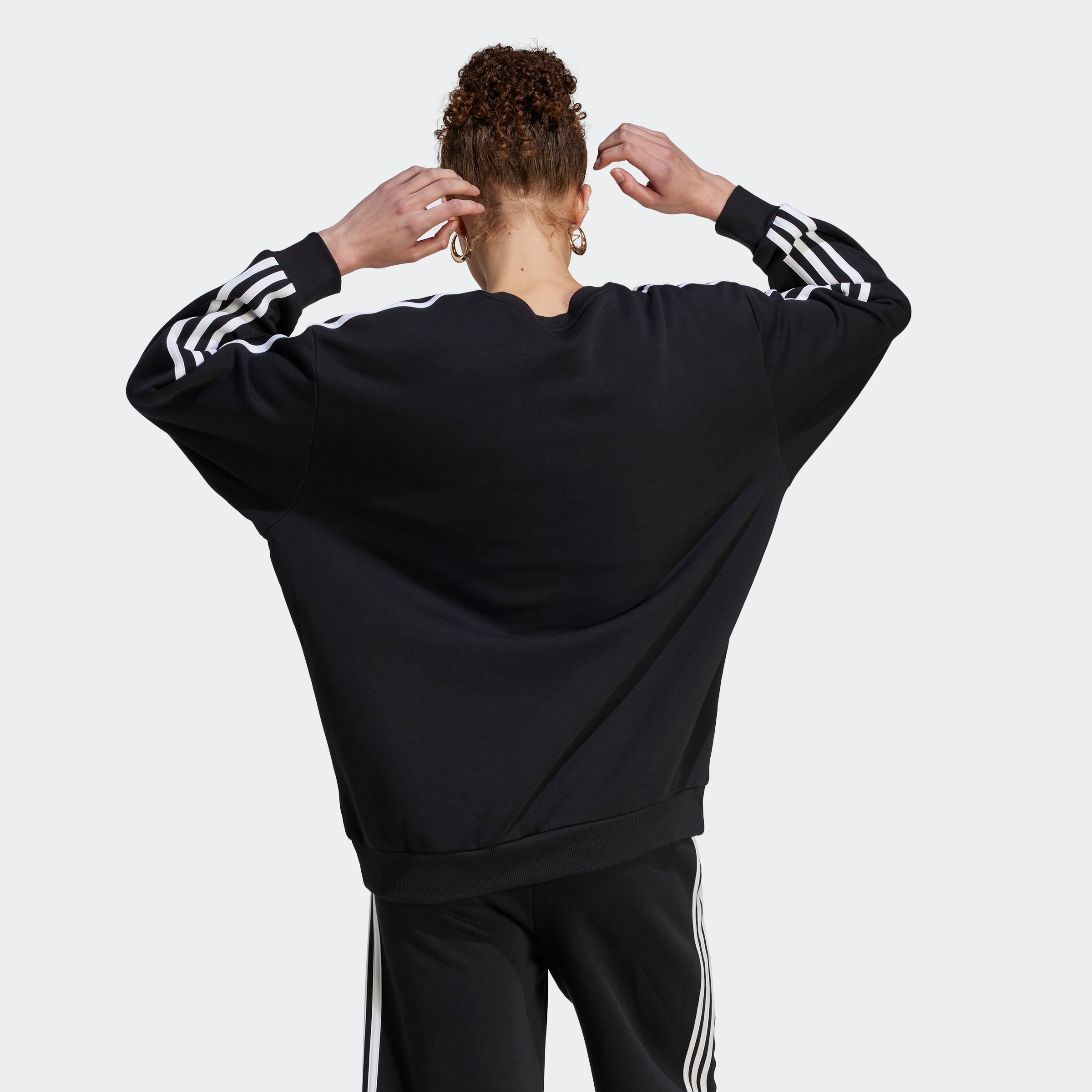 adidas Sportswear Sweatshirt »ESSENTIALS 3-STREIFEN OVERSIZED«