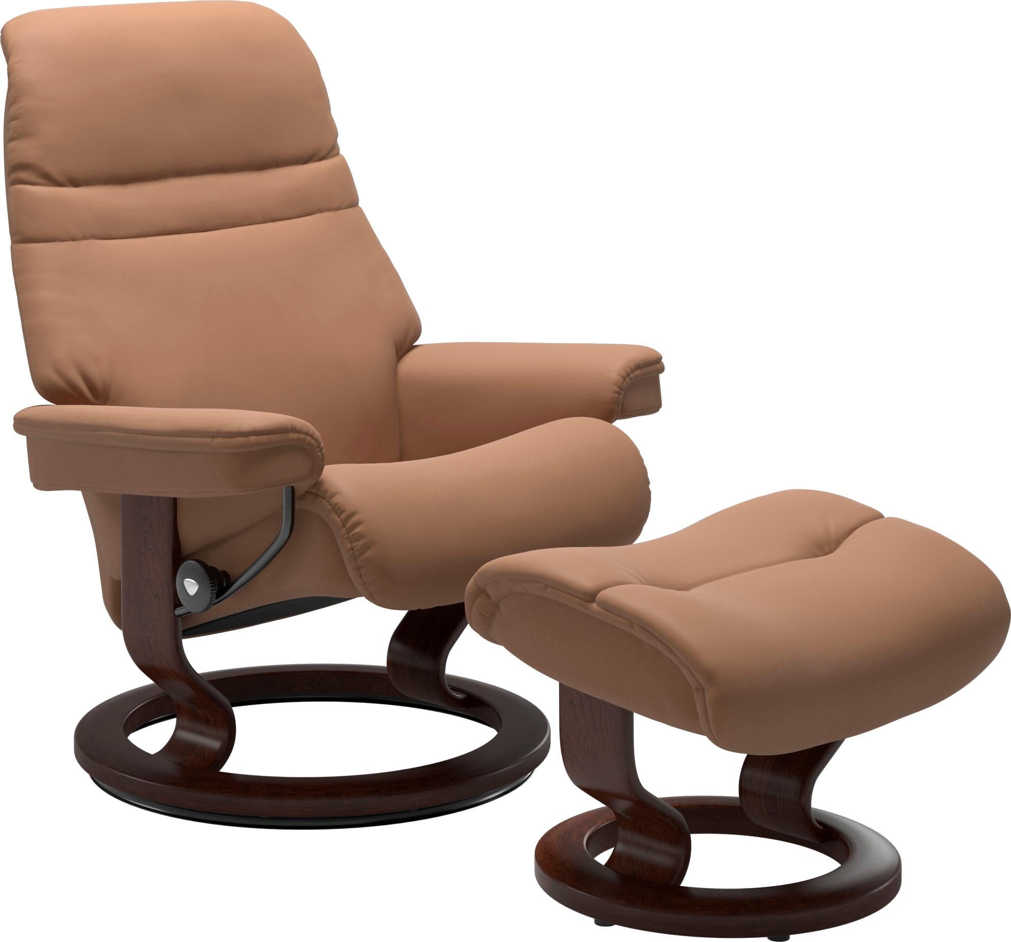 Stressless® Fußhocker »Sunrise«, mit Classic Base, Gestell Braun