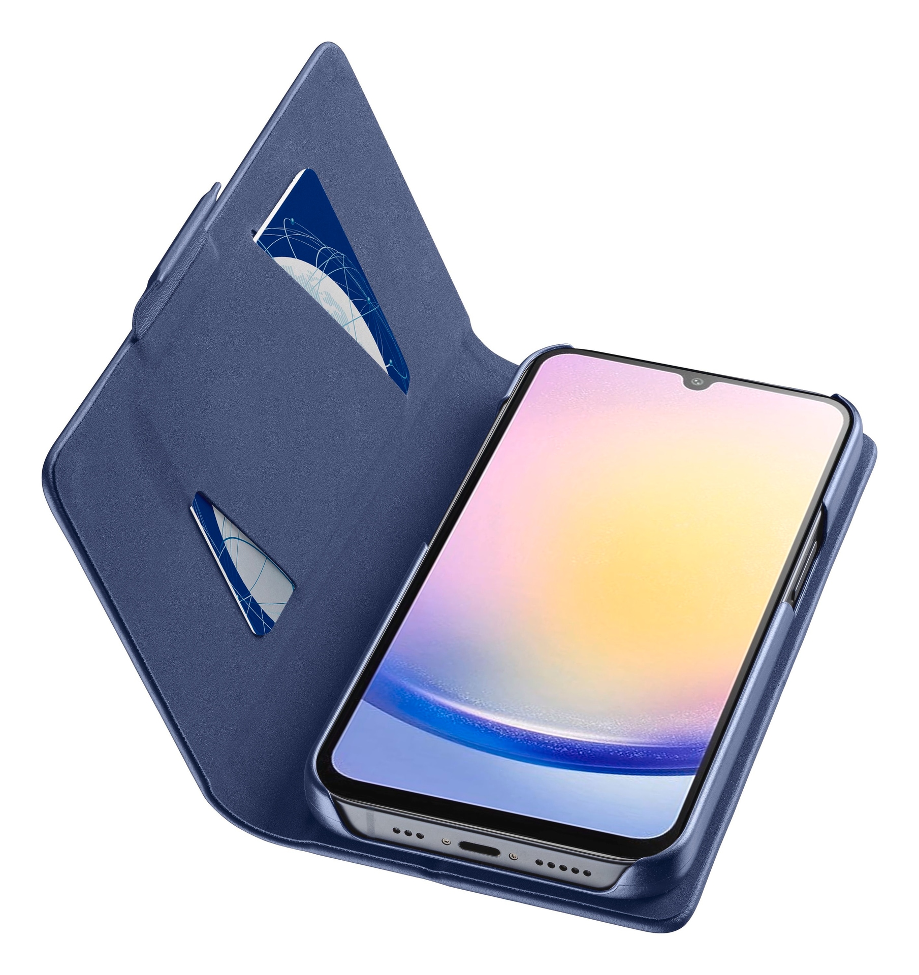 Cellularline Handyhülle »Book Case für Samsung Galaxy A26 5G«, Samsung Galaxy A26 5G, Backcover, Schutzhülle, Handyschutzhülle, Case, Schutzcase, stoßfest
