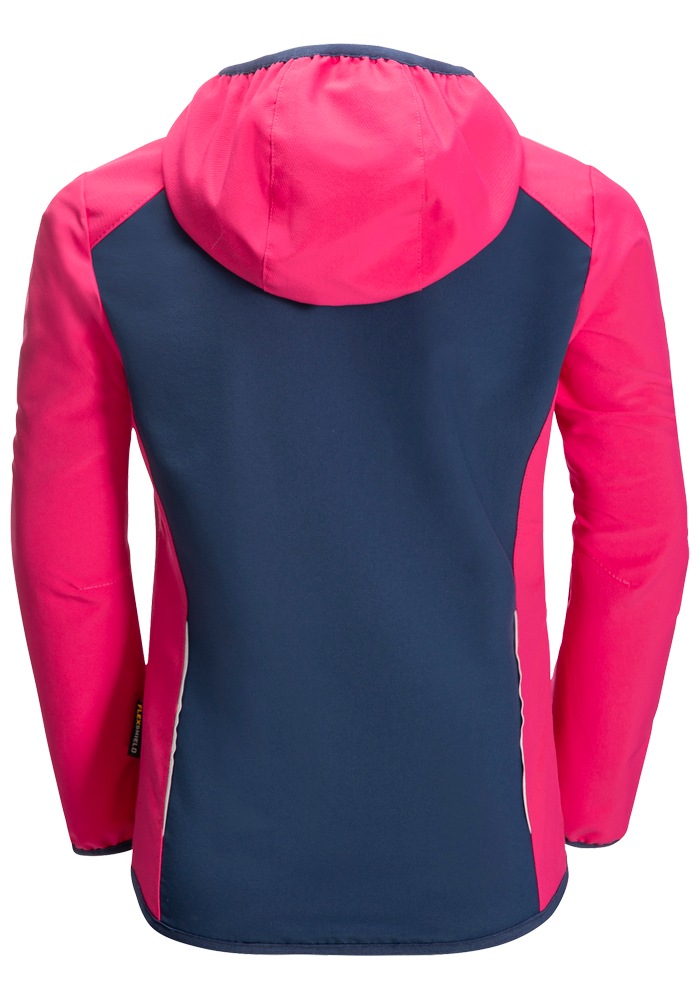 Jack Wolfskin Softshelljacke »TURBULENCE G«, mit Kapuze