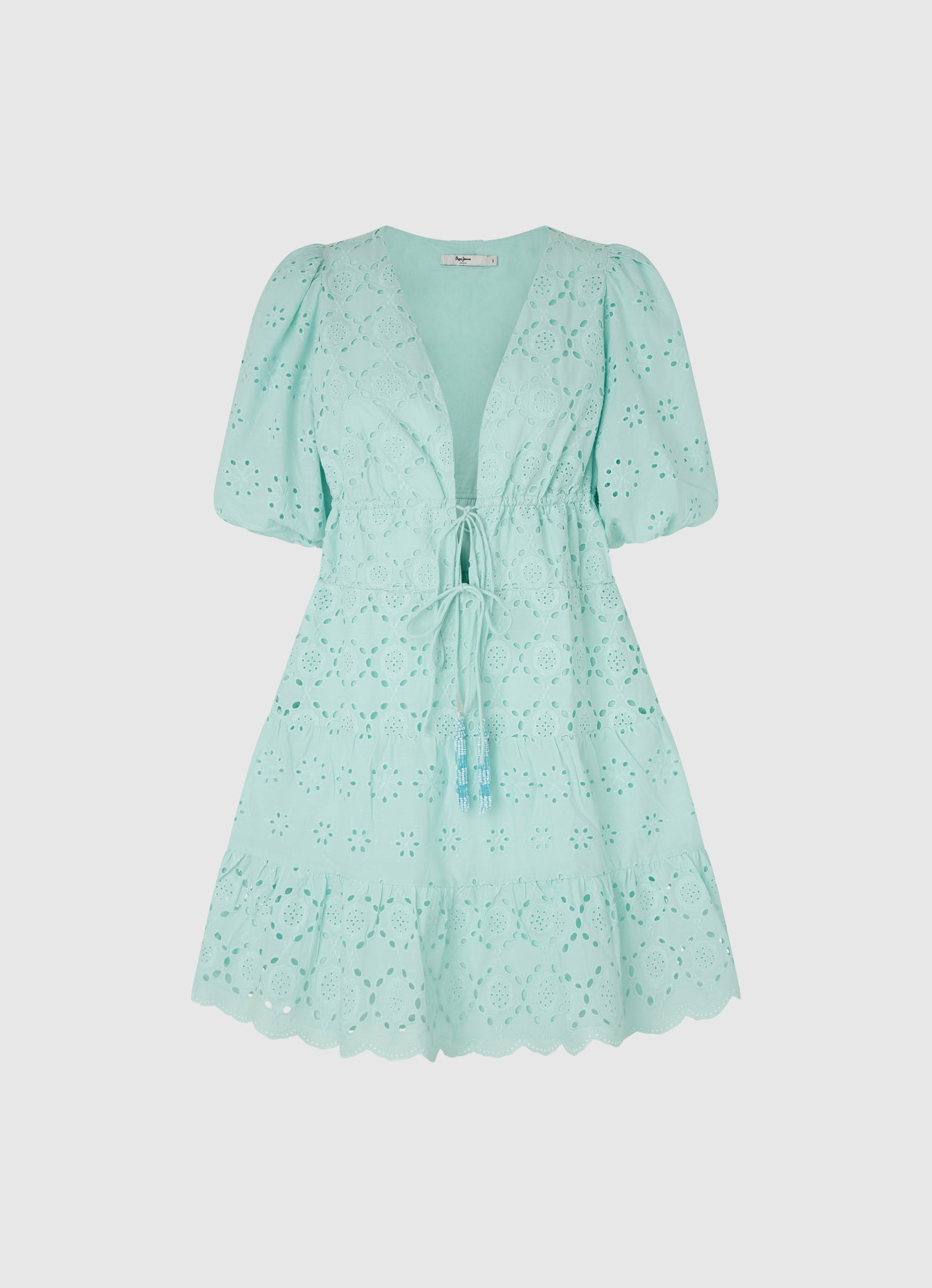 Pepe Jeans Sommerkleid »DELIA«, mit Lochstickereien