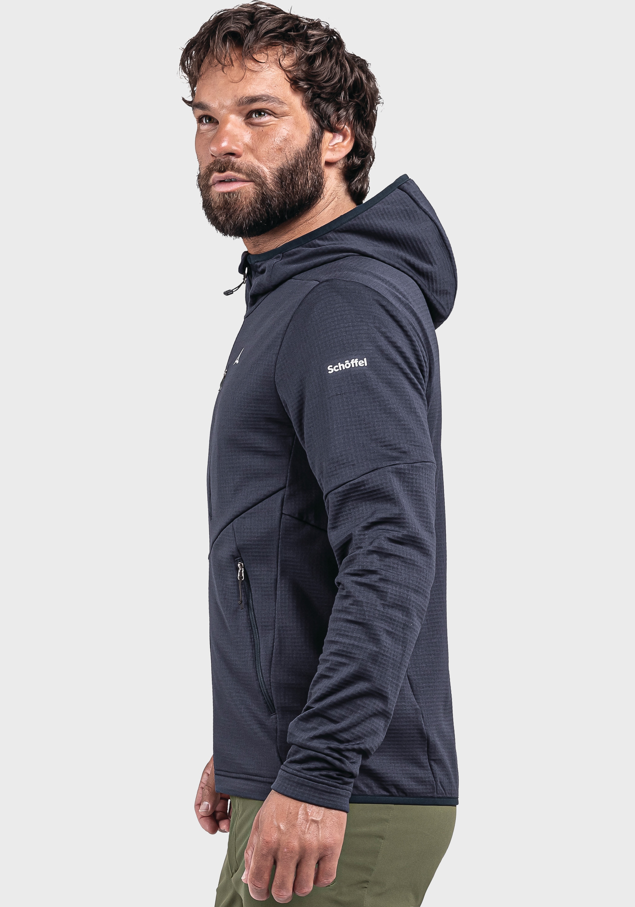 Schöffel Fleecejacke »Fleece Hoody Hydalen M«, mit Kapuze