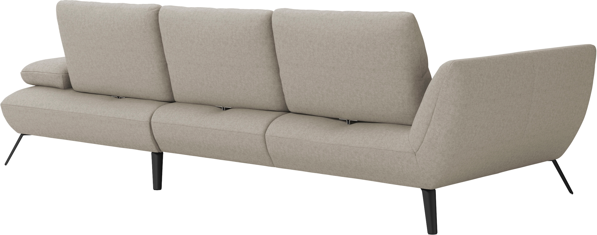Places of Style Ecksofa »Mikado L-Form«, inkl. Sitztiefenverstellung und Armteilverstellung