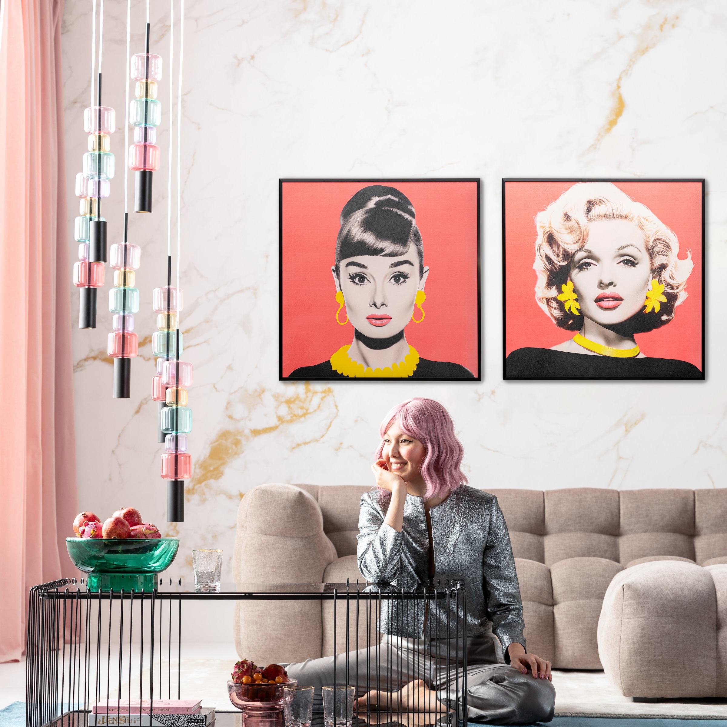 Kare Design Bild mit Rahmen