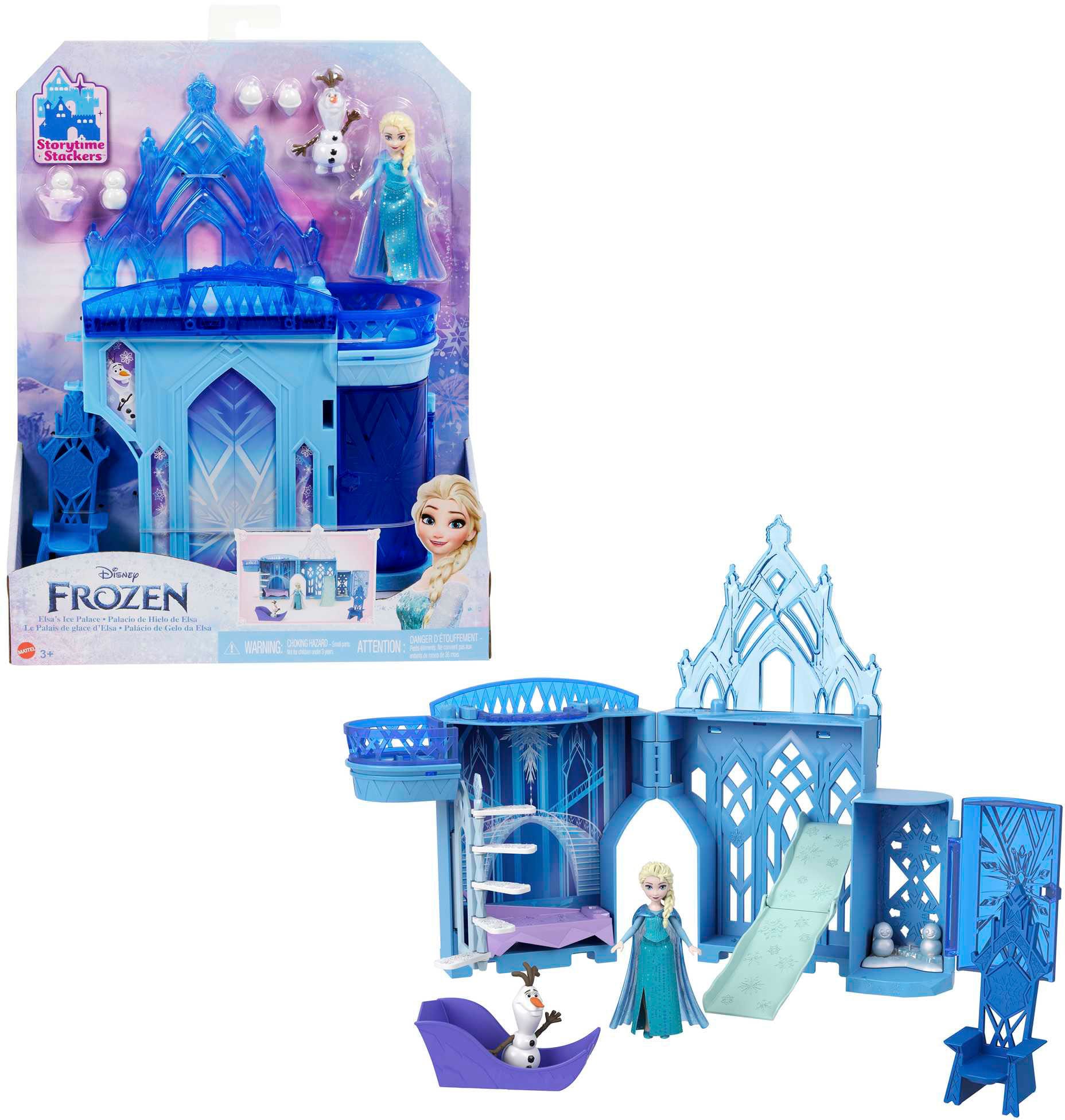 Puppenhaus »Disney Die Eiskönigin, Elsas Stapelschloss«, inkluisve Puppe Elsa