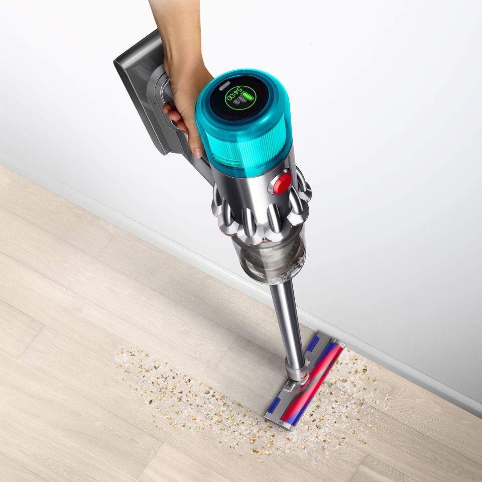 DYSON Akku-Hand-und Stielstaubsauger »V12™ Origin« Anti-Kratz Bürste, kein Saugkraftverlust, LCD-Display