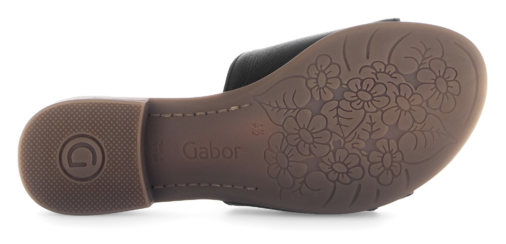 Gabor Pantolette »RHODOS«, Blockabsatz, Sommerschuh, Komfortschuh in Weite G (= weit)