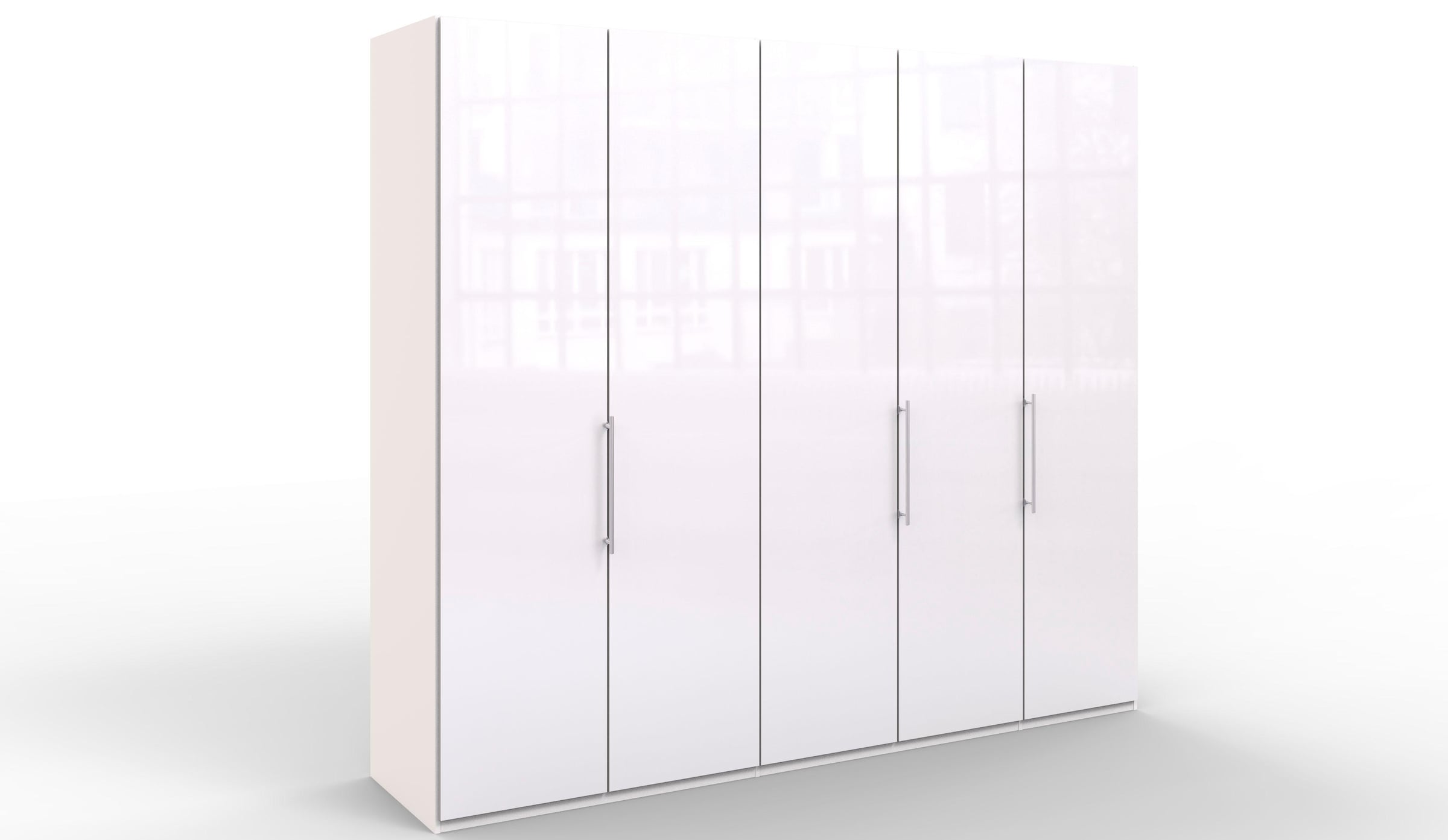WIEMANN Falttürenschrank »Loft«, Glasfront