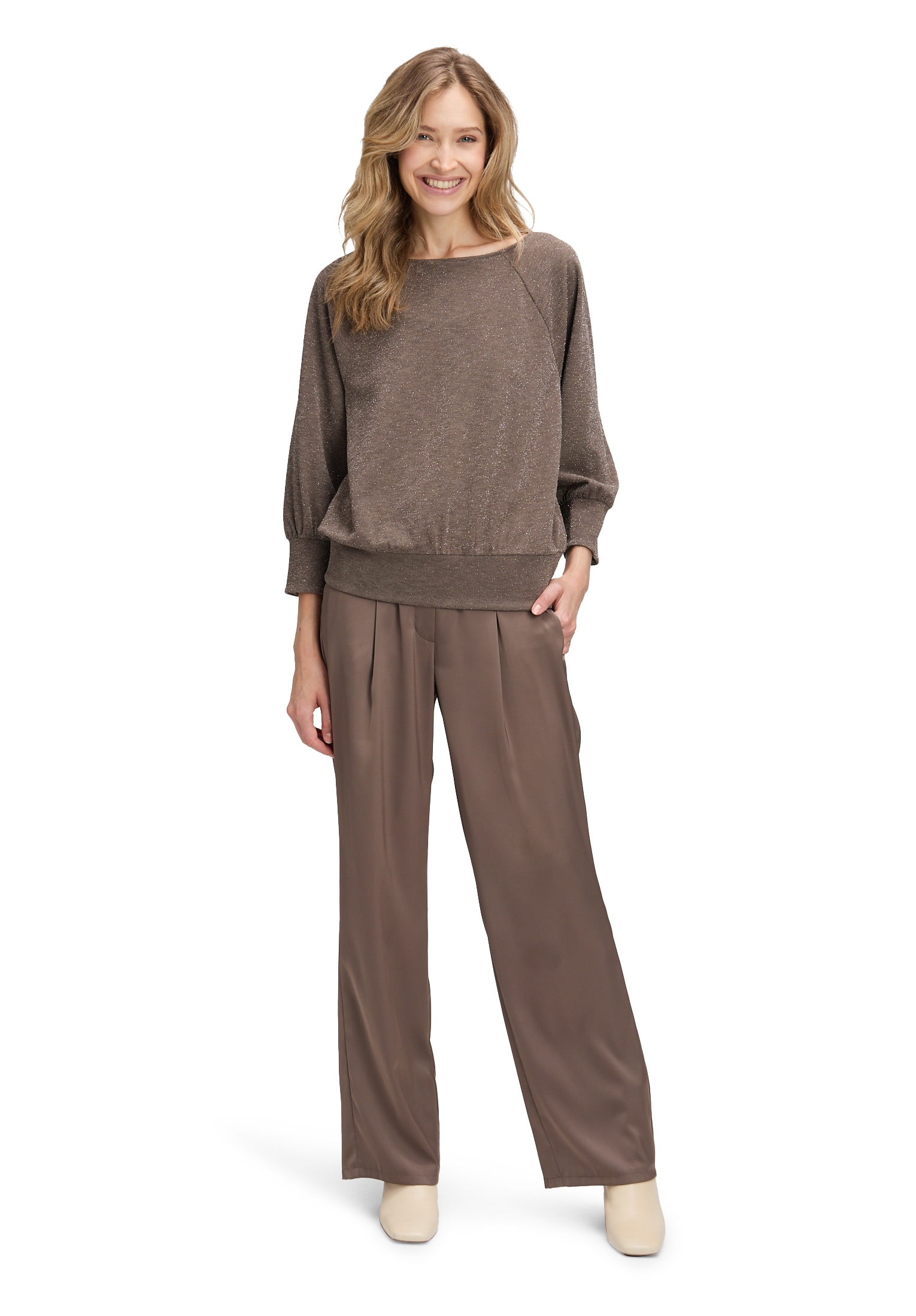 Betty Barclay Oversize-Shirt »Oversize-Shirt im Glitzer-Look«