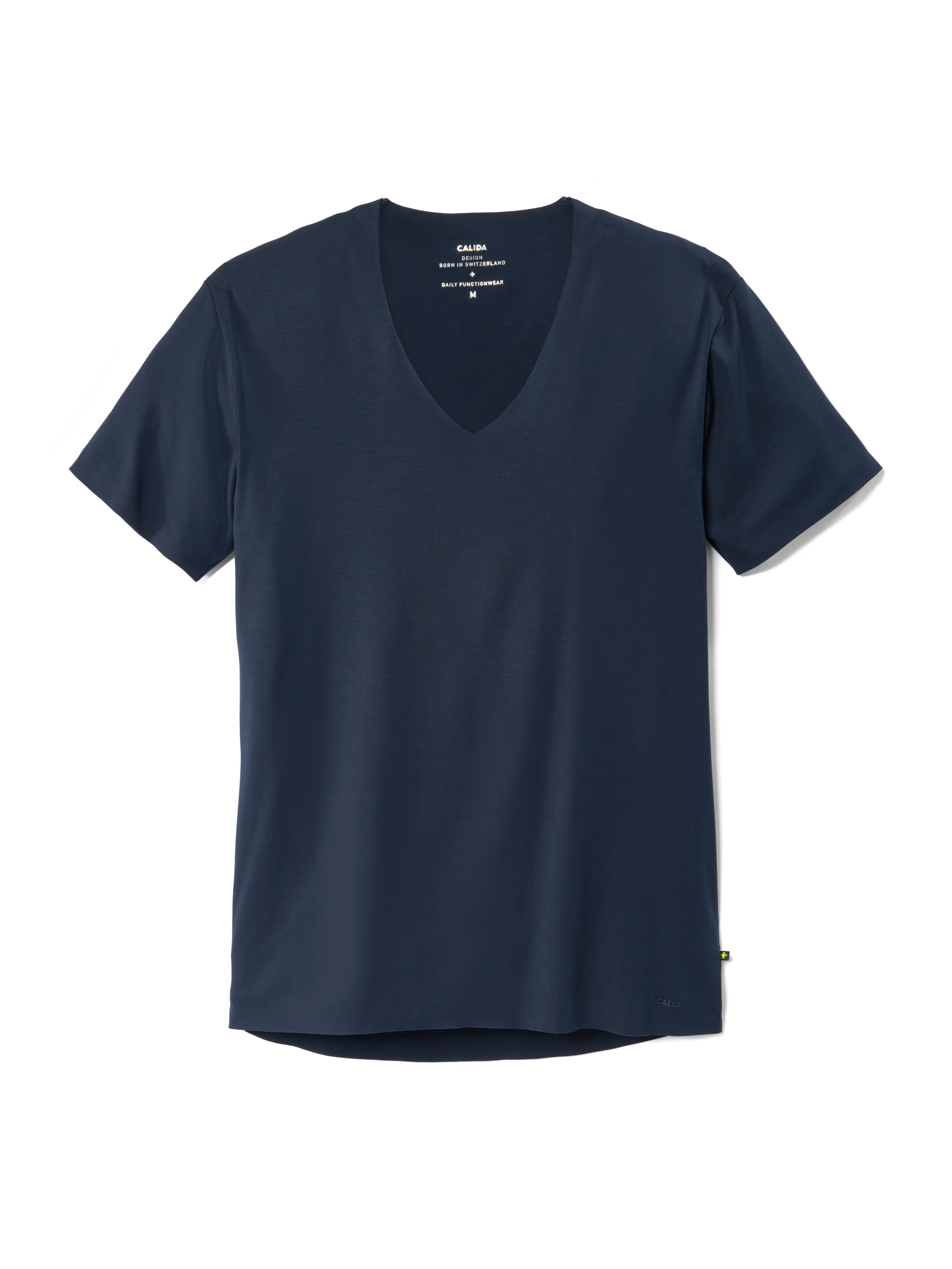CALIDA Shirttop »Clean Line«, mit extra flacher Saum- und Kragenverarbeitung