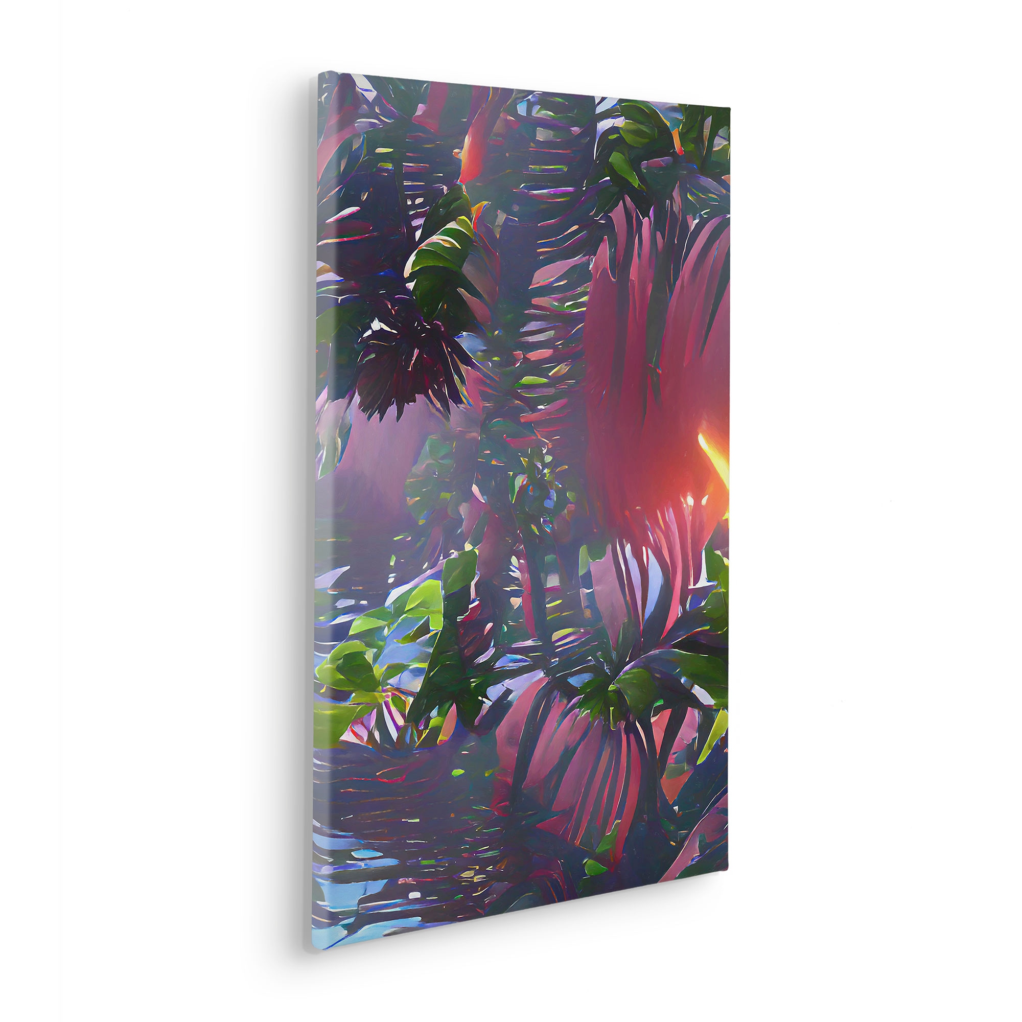 Komar Leinwandbild »Rockabilly - Größe 40 x 60 cm«, Natur, (1 St.), Keilrahmenbild mi Echtholzrahmen