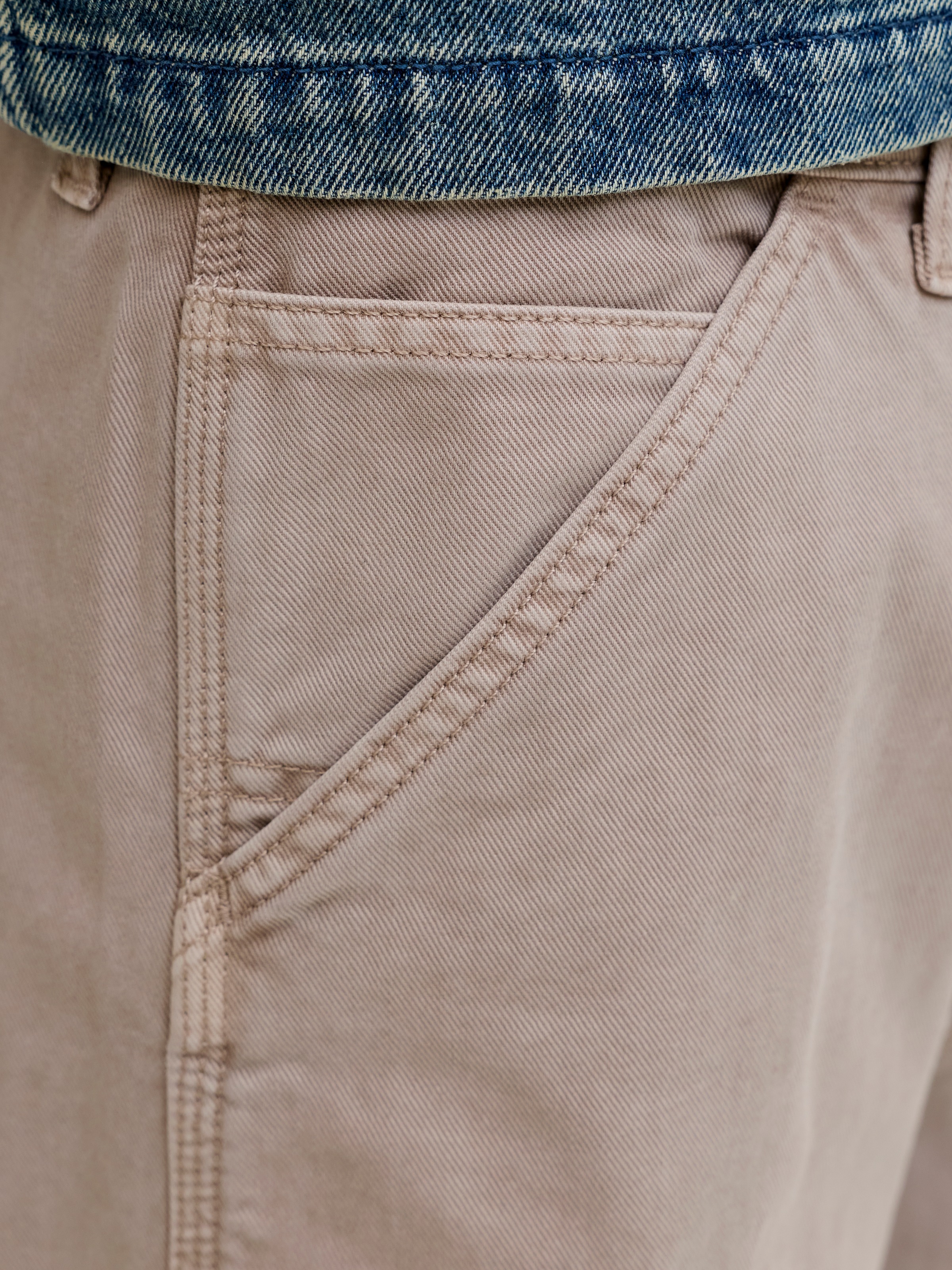 Jack & Jones Chinoshorts »JPSTTONY RAYE WORKER SHORT MID SN«  Baumwolle, 5-Pocket Style