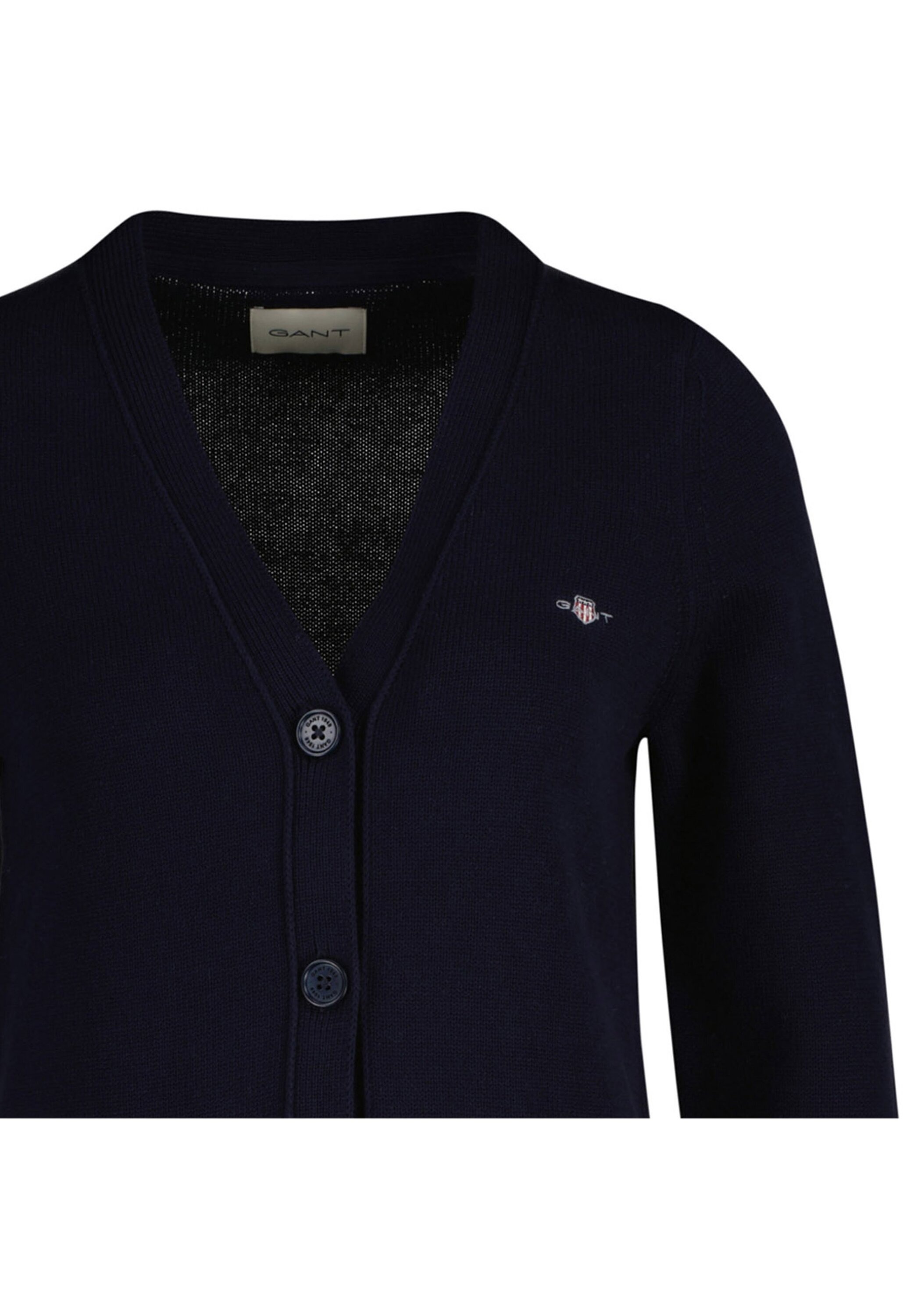 Gant Sweatshirt »Strickjacke CLASSIC COTTON C-NECK«
