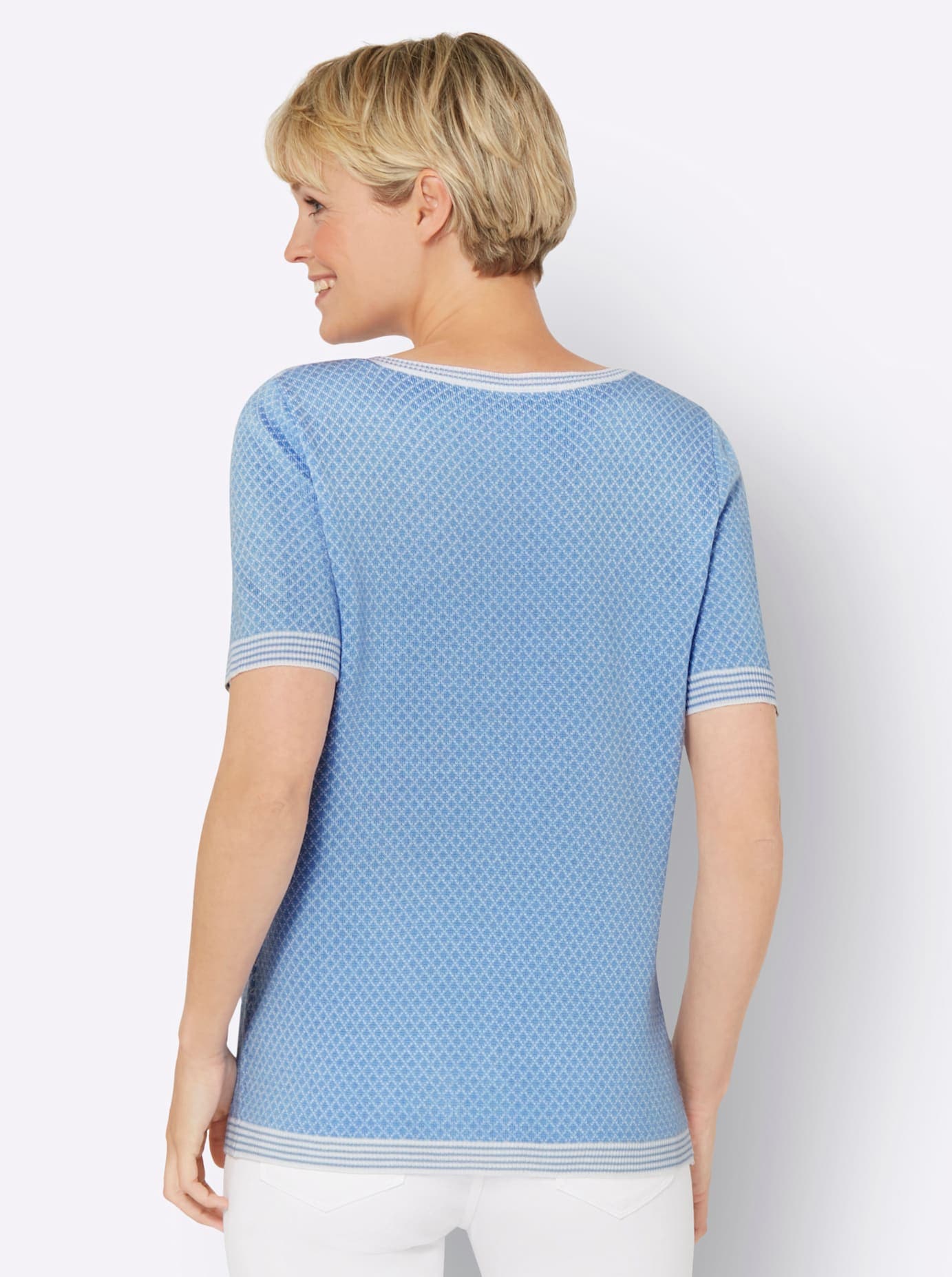 Classic Basics Kurzarmpullover »U-Boot-Pullover«