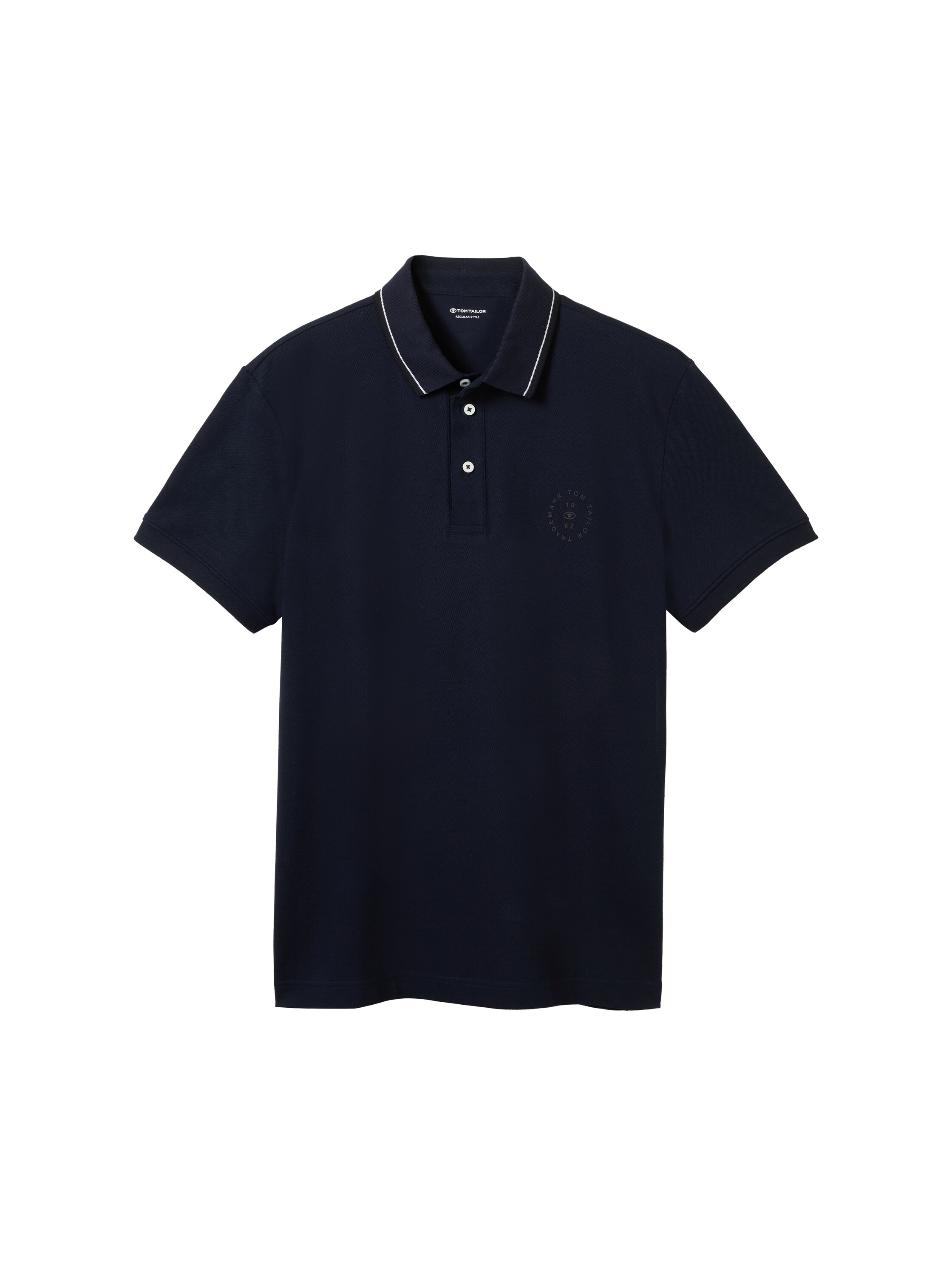 TOM TAILOR Poloshirt, mit Logo Print