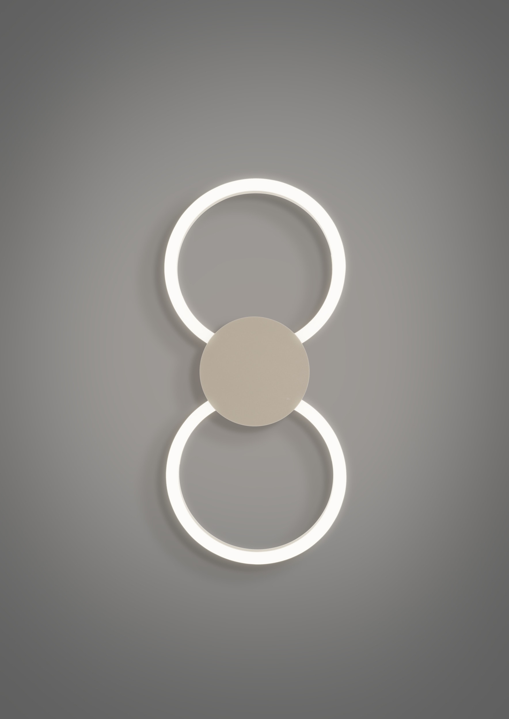 EGLO Deckenleuchte »VENTICELLO 1 Deckenlampe - Alu - LED;LED - 20W;0,91W - IP20« LED-Modul 1 Stk. Warmweiß Wohzimmerlampe, Esszimmerlampe, Flur, Schlafzimmer, L66 x B30 x H5 cm