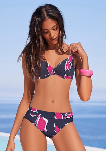 LASCANA Bikini-Hose, im Blätter-Design kaufen