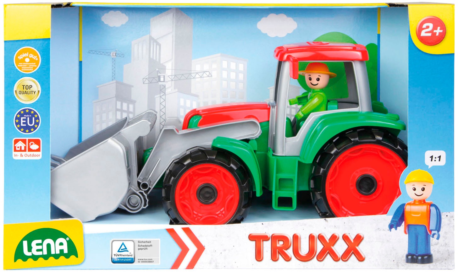 Lena® Spielzeug-Traktor »Truxx« Made in Europe