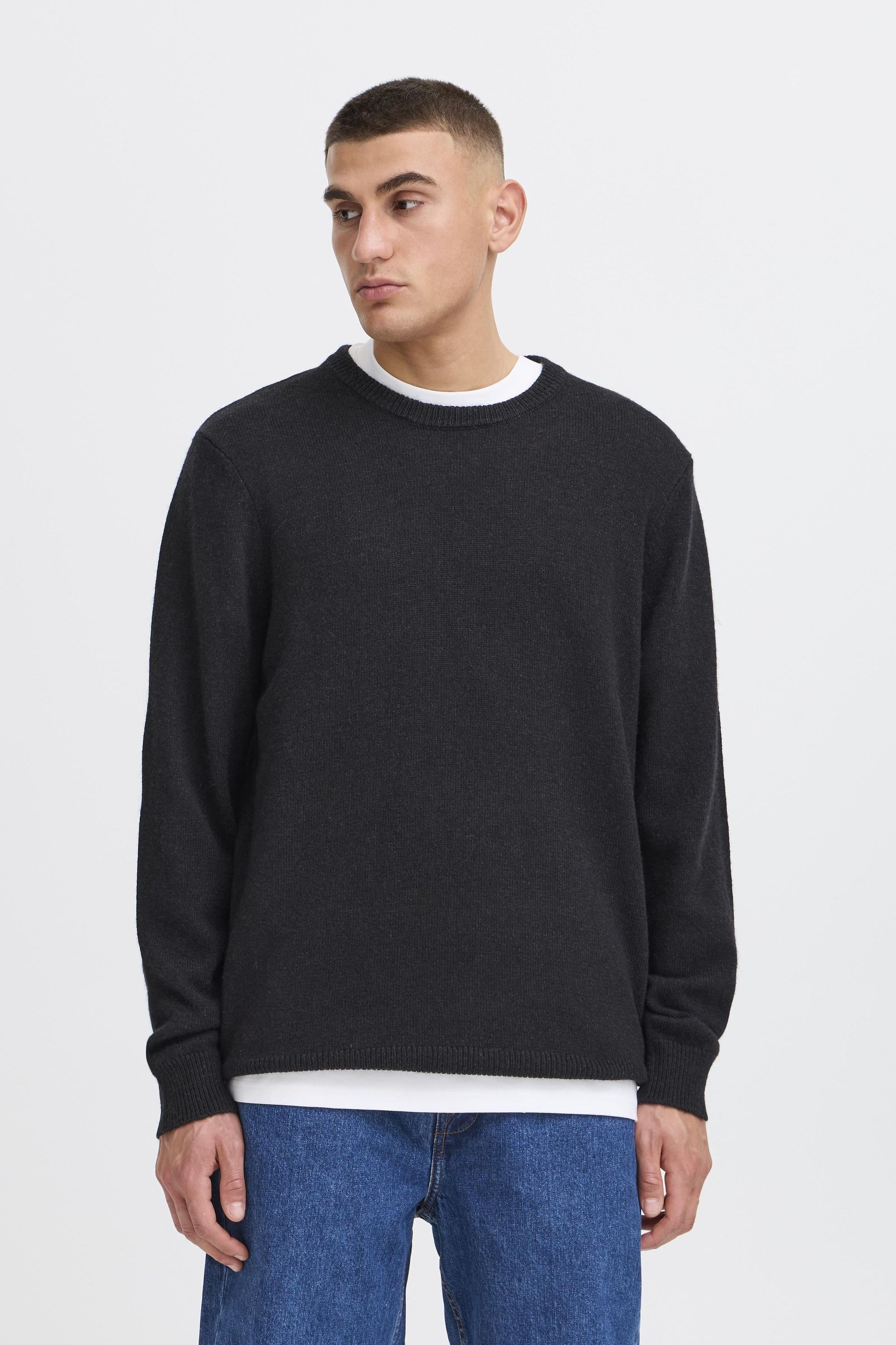 !Solid Strickfleece-Pullover »Strickpullover SDRICK«