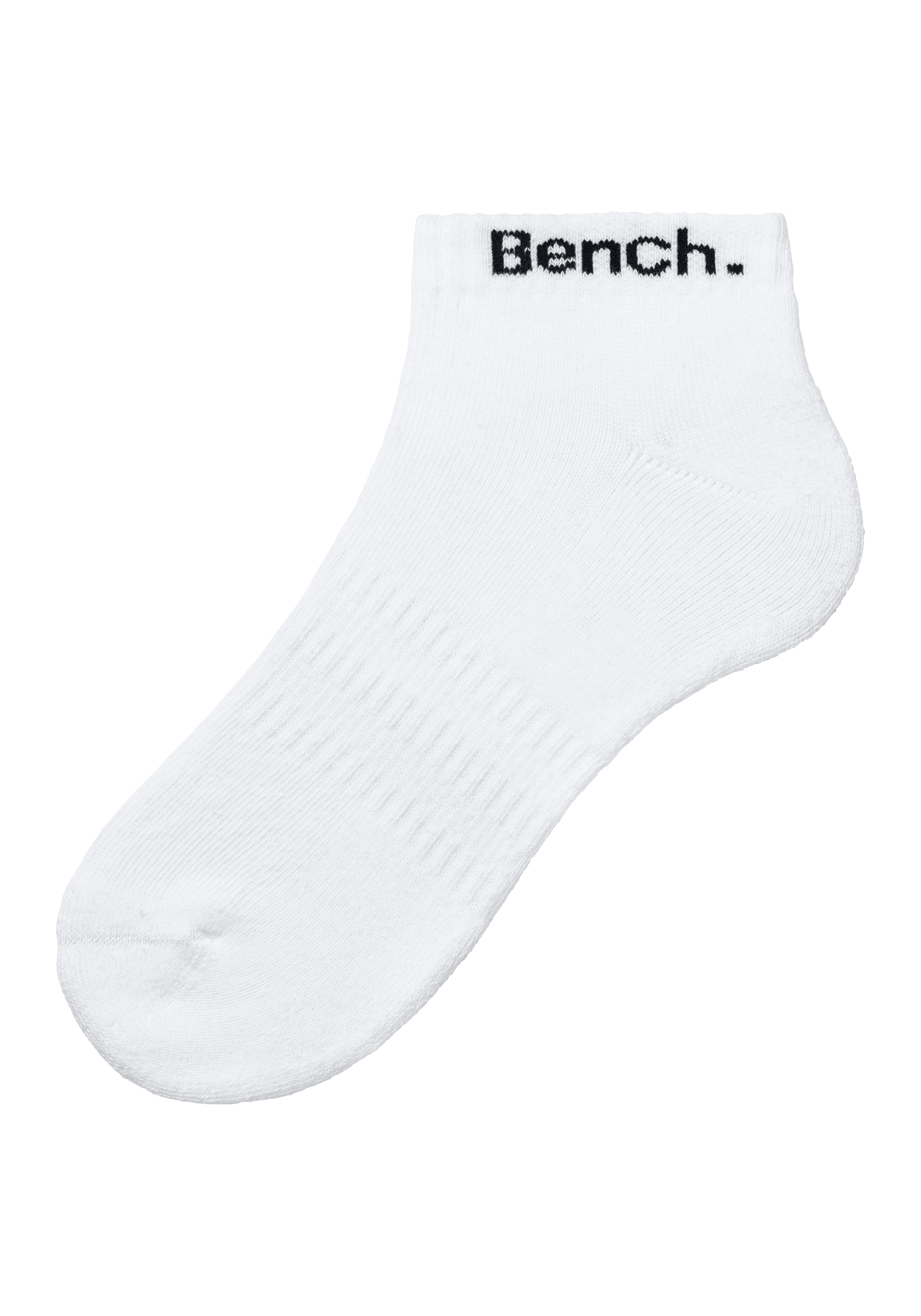 Bench. Sportsocken, (Packung), Tennis Kurzsocken mit Halbfußfrottee