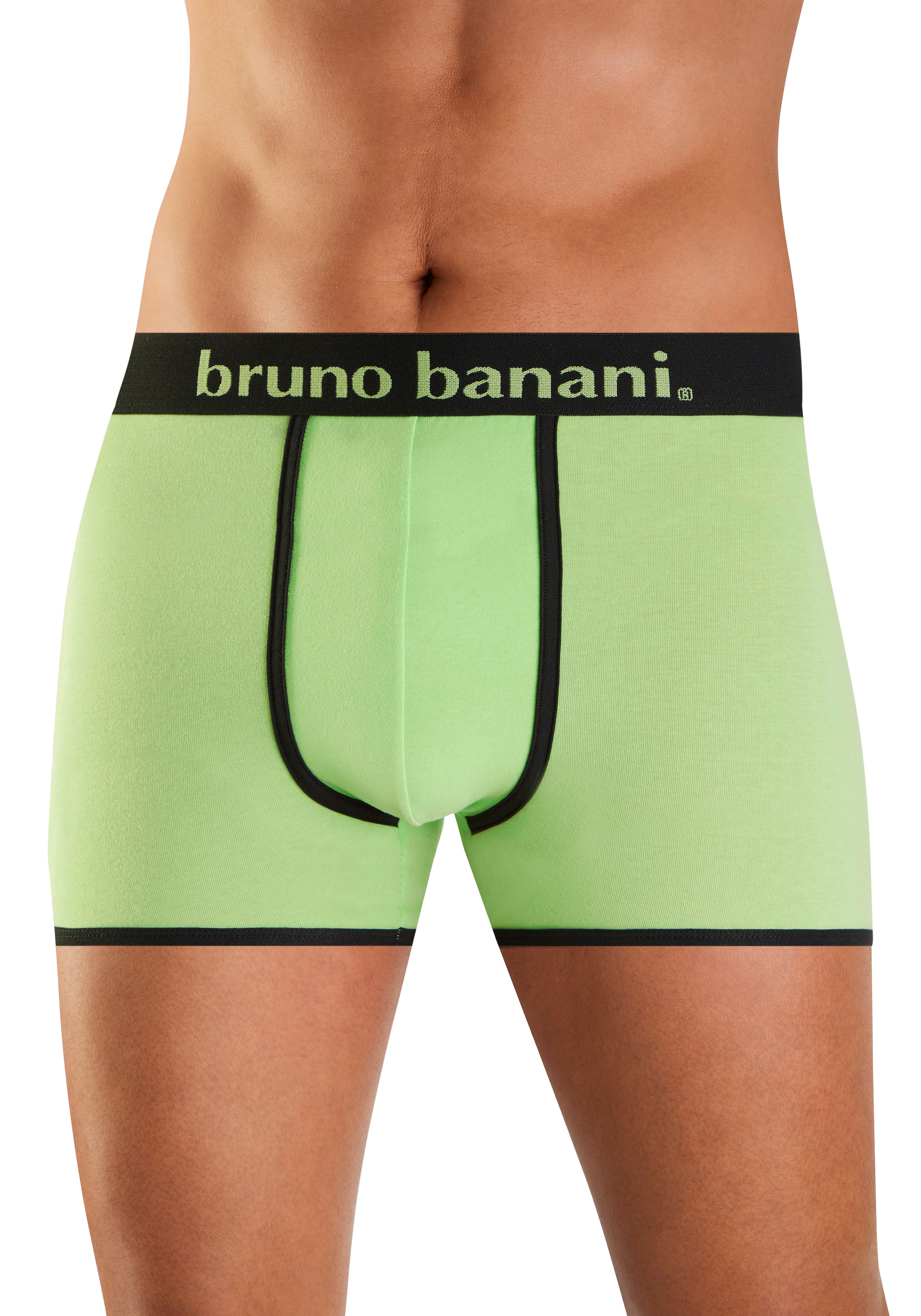 Bruno Banani Boxer »Boxershorts für Herren« Packung, 3 Stk. mit modischen Einfassungen