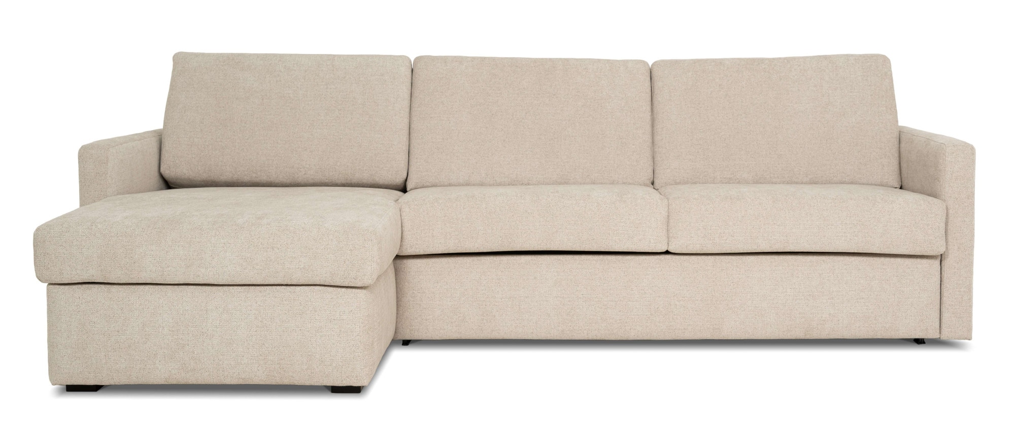 OTTO home Schlafsofa »GOLDPOINT Ecksofa 264 cm, Liegefläche (140/200cm), L-Form« Bettfunktion, Bonell-Federkernmatratze und Dauerschläfer-Funktion
