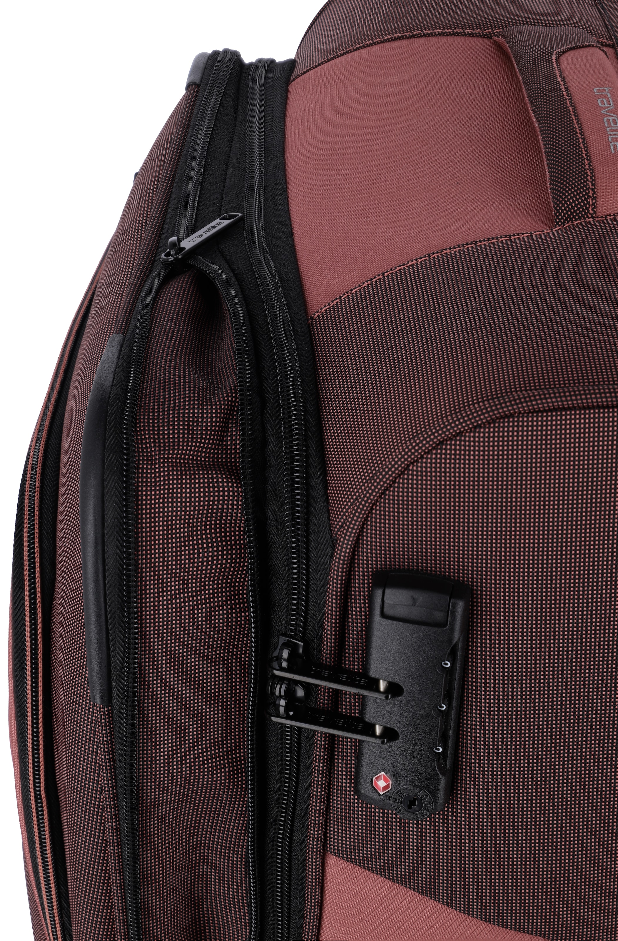 travelite Trolleyset »VIIA S/M/L und Reisetasche« Kofferset Reisegepäck mit erweiterbarem Volumen und TSA Schloss