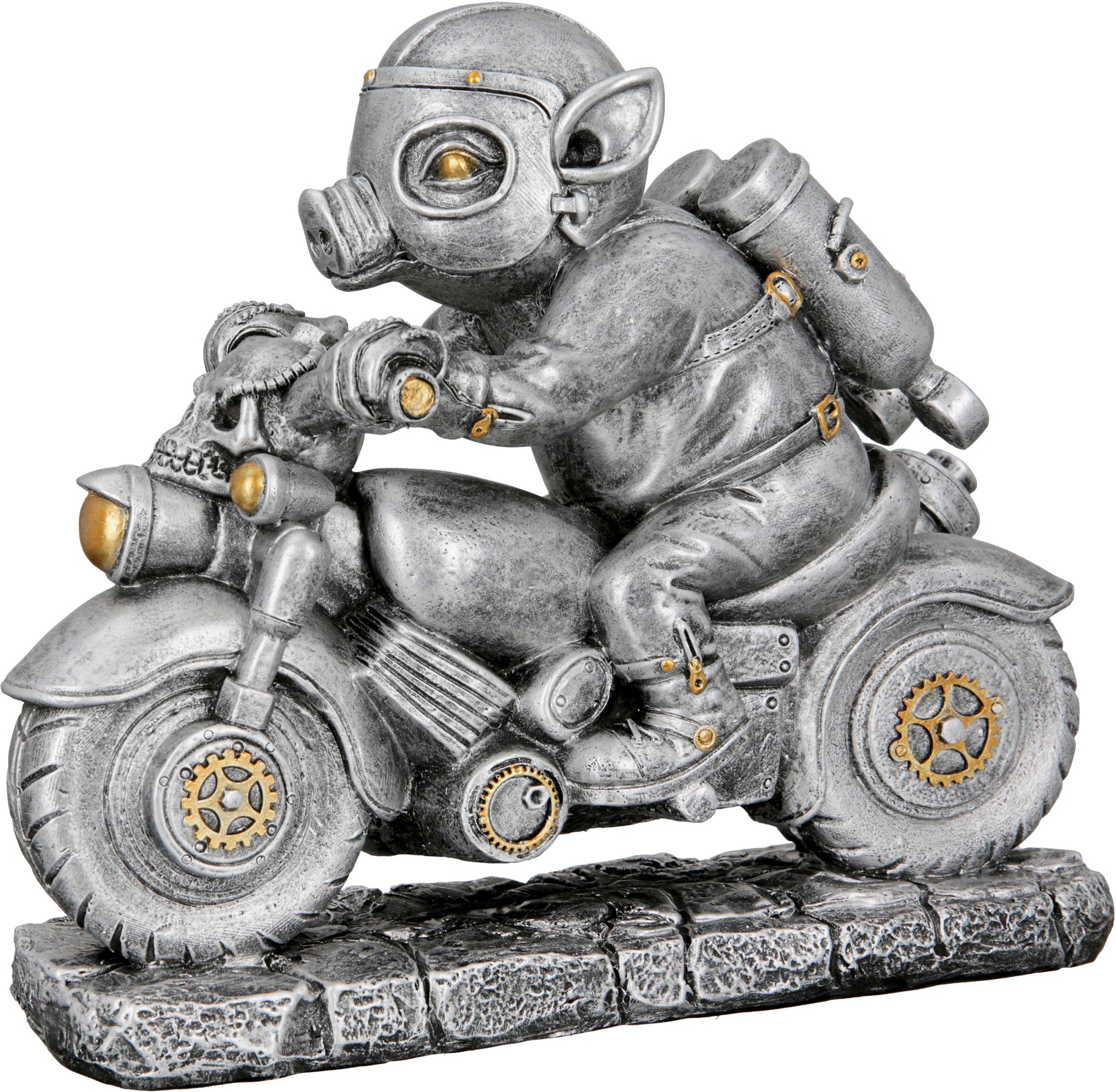 Casablanca by Gilde Tierfigur Steampunk Motor-Pig«, St.) (1 OTTO »Skulptur bei online