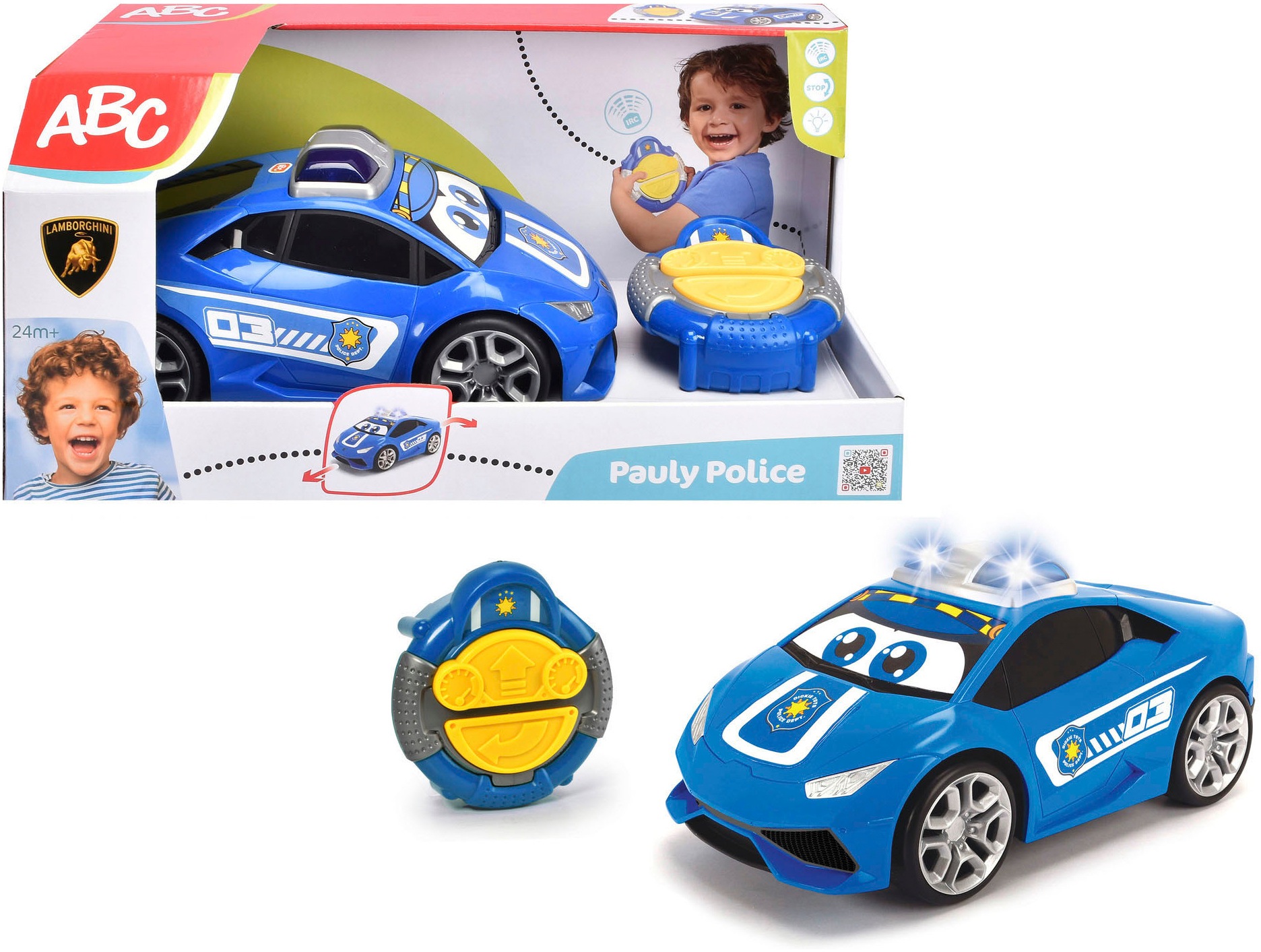 ABC RC-Auto »IRC Pauly Police«, mit Licht