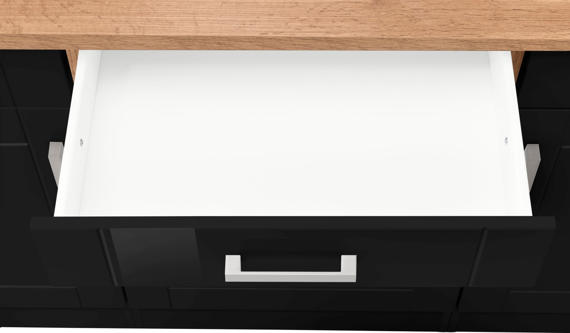 KOCHSTATION Küchenzeile »KS-Tinnum« ohne E-Geräte, Breite 330 cm