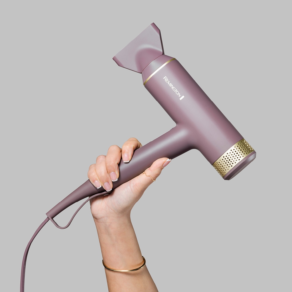 Remington Haartrockner »AIRviveDigital Haartrockner (EC8930)« 1.600 W 2 Aufsätze Digital Motor, Ionic Air, Anti-Frizz, 12 Heiz-&Geschwindigkeitsstufen