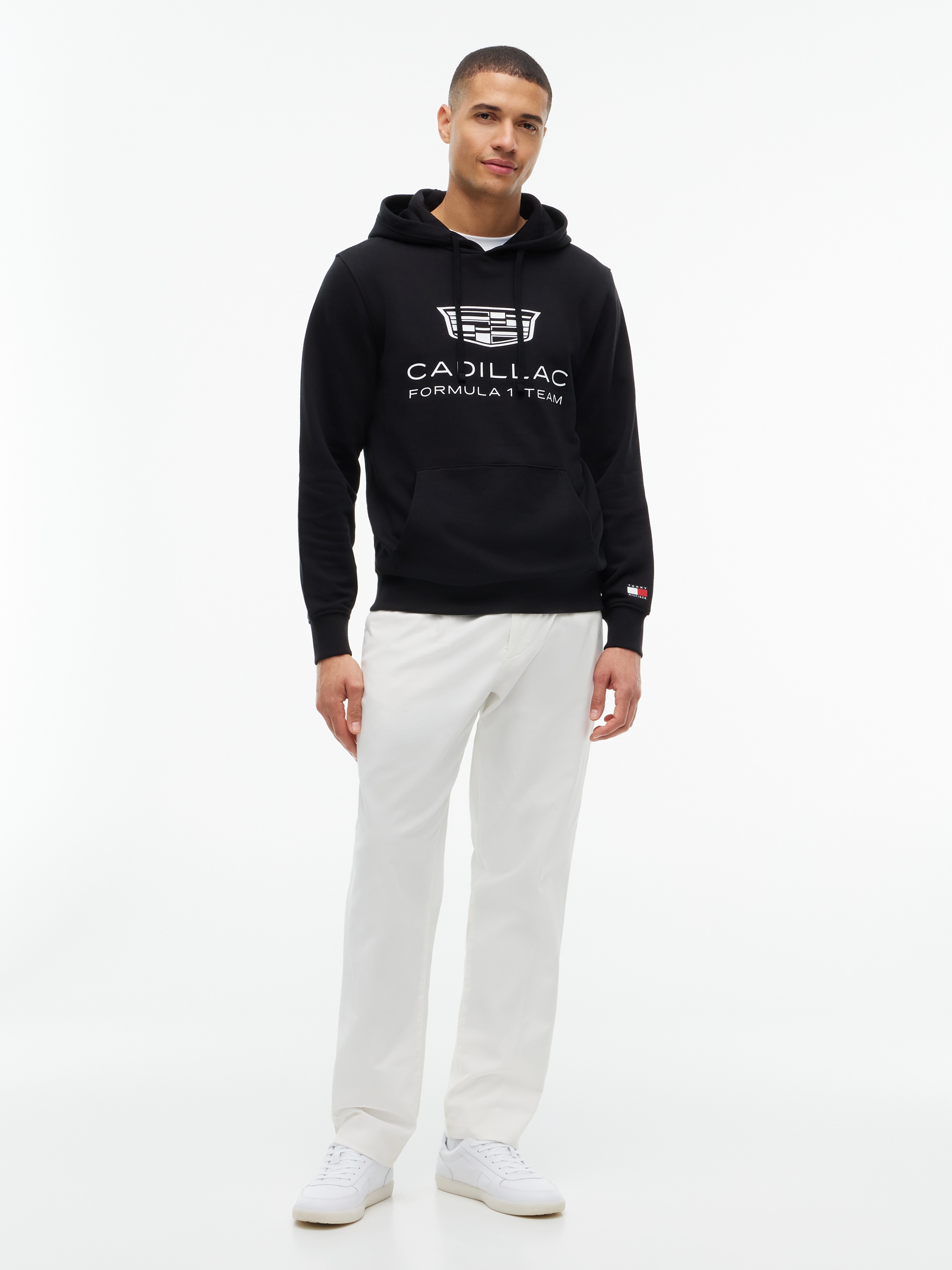 Tommy Hilfiger Hoodie »TH x Cadillac Formula 1® Team SHIELD«, Baumwoll-Qualität, Unisex
