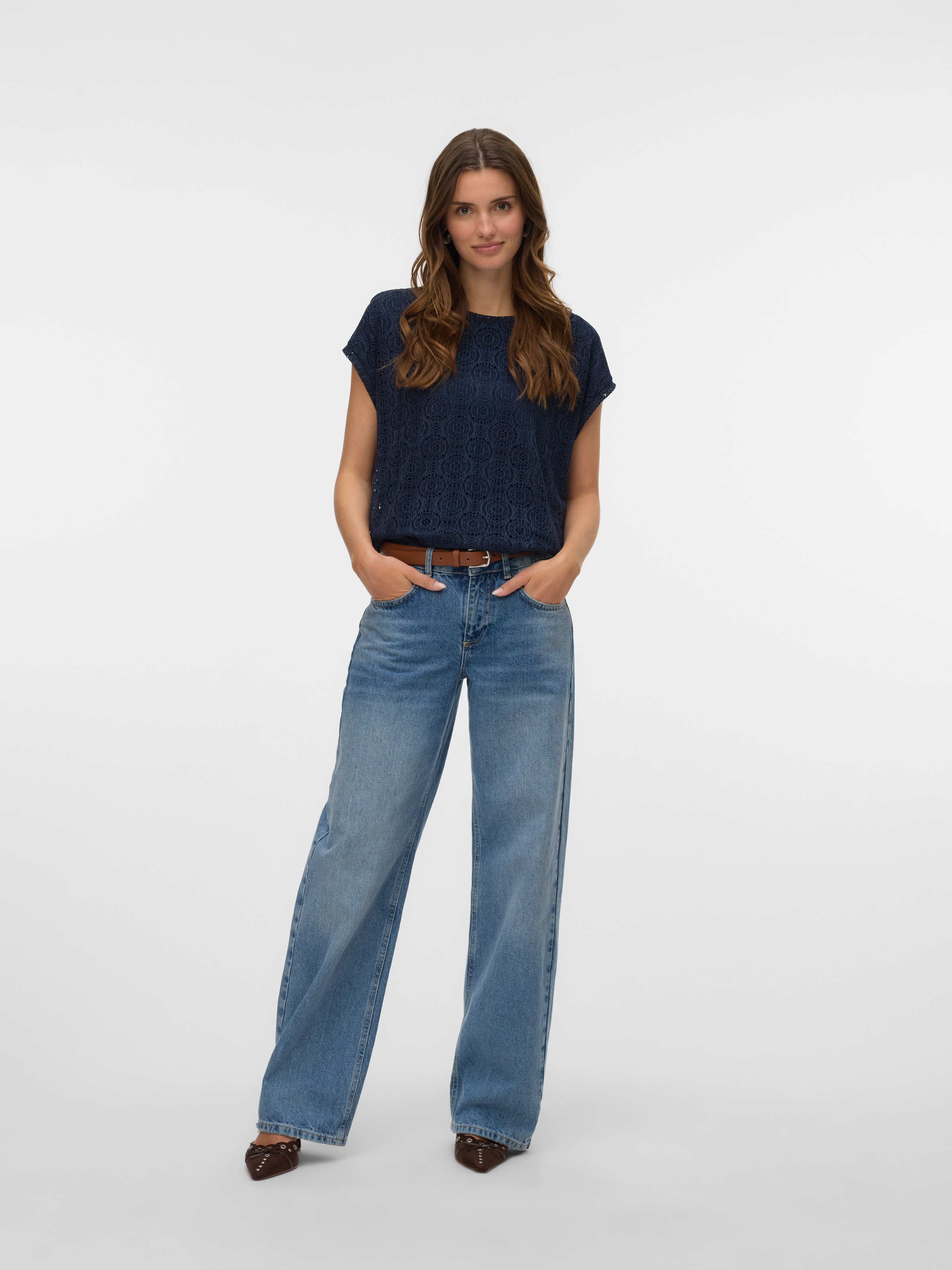 Vero Moda T-Shirt »VMMAYA AVA SS TOP JRS VO«