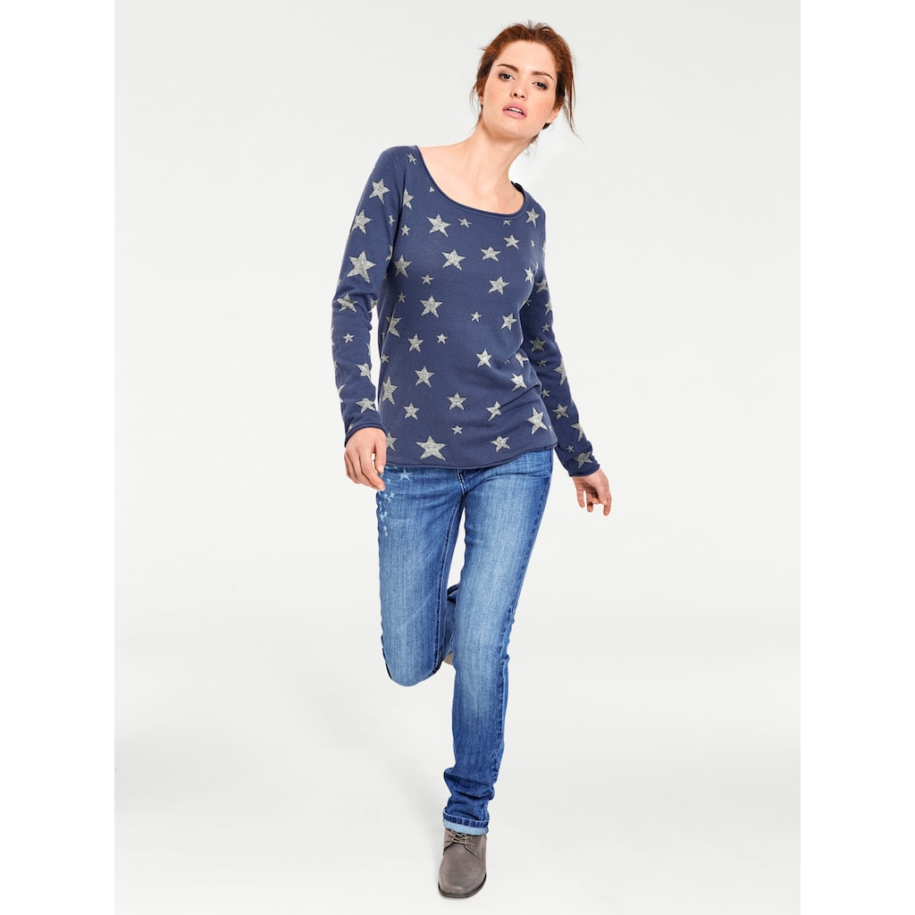 heine Rundhalspullover »Rundhals-Pullover«