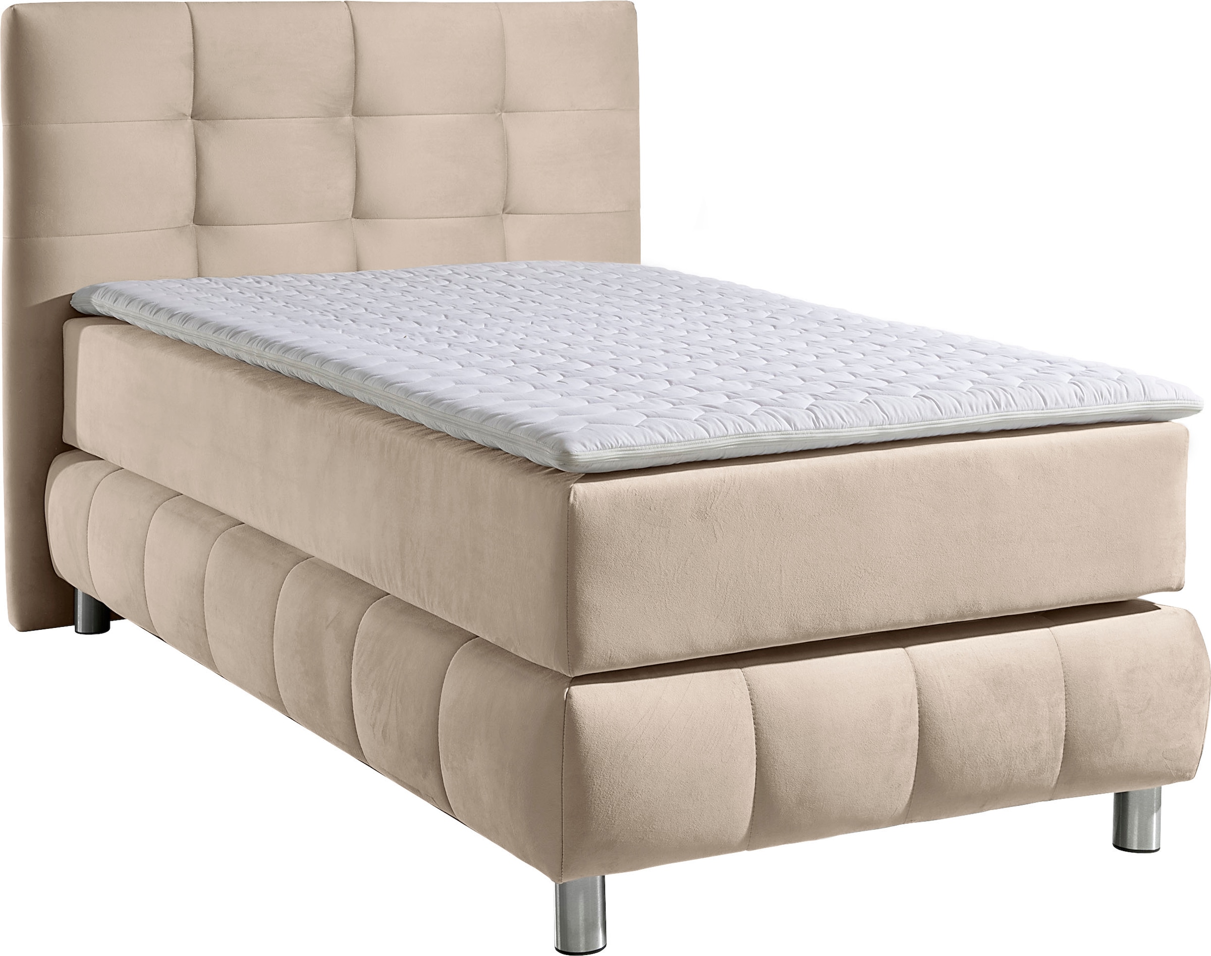 Home affaire Boxspringbett »Salo« incl. Topper, 6 Breiten, 2 Härtegrade, TFK auch in Härtegrad 4