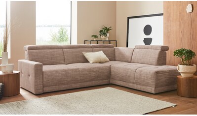 DOMO collection Ecksofa »Beira«, wahlweise mit Kopfteilverstellung kaufen DOMO collection Ecksofa »Beira«, wahlweise mit Kopfteilverstellung kaufen