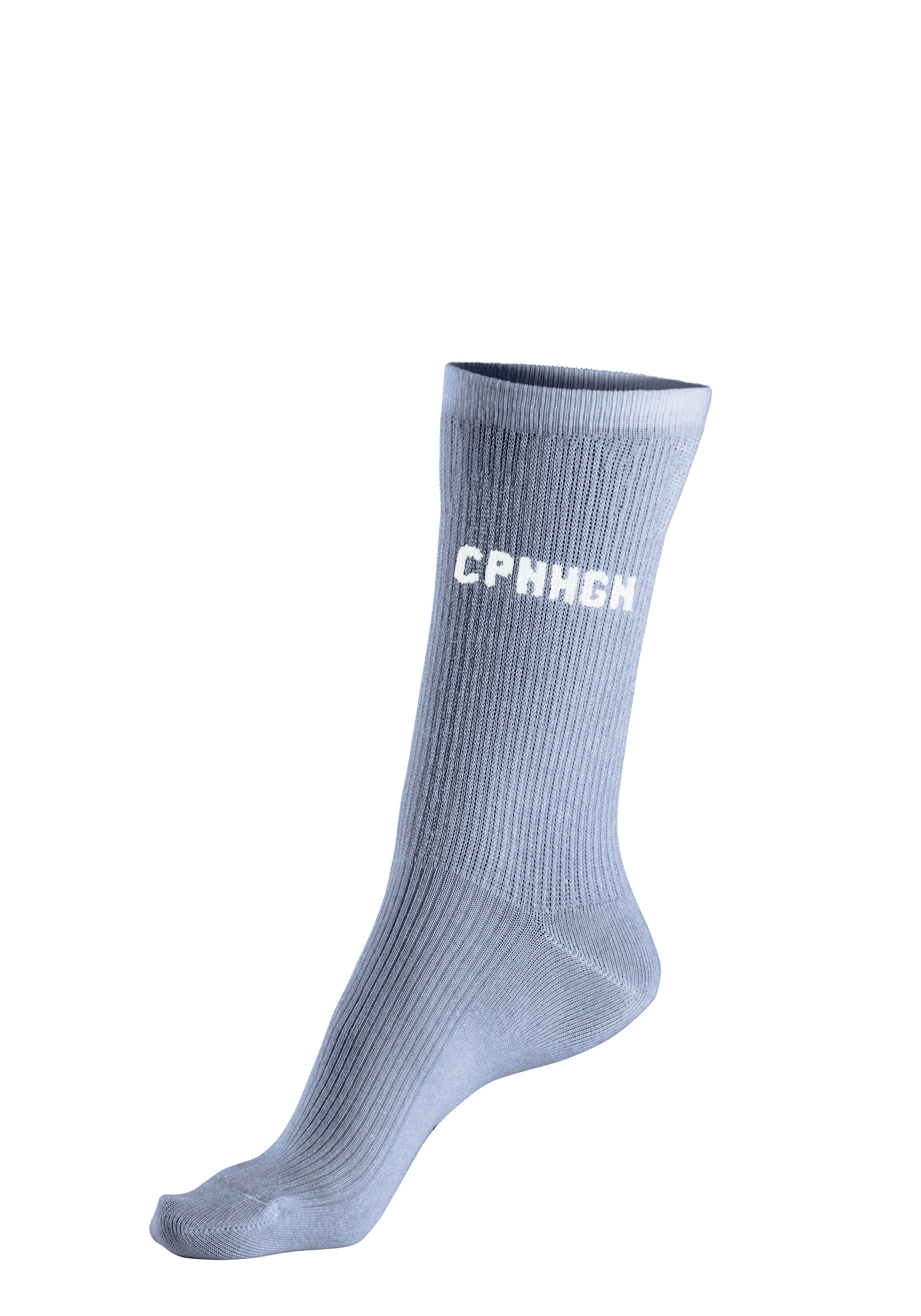 Copenhagen Studios Basicsocken, (Packung, 3 Paar), mit Rippstruktur und Stickerei