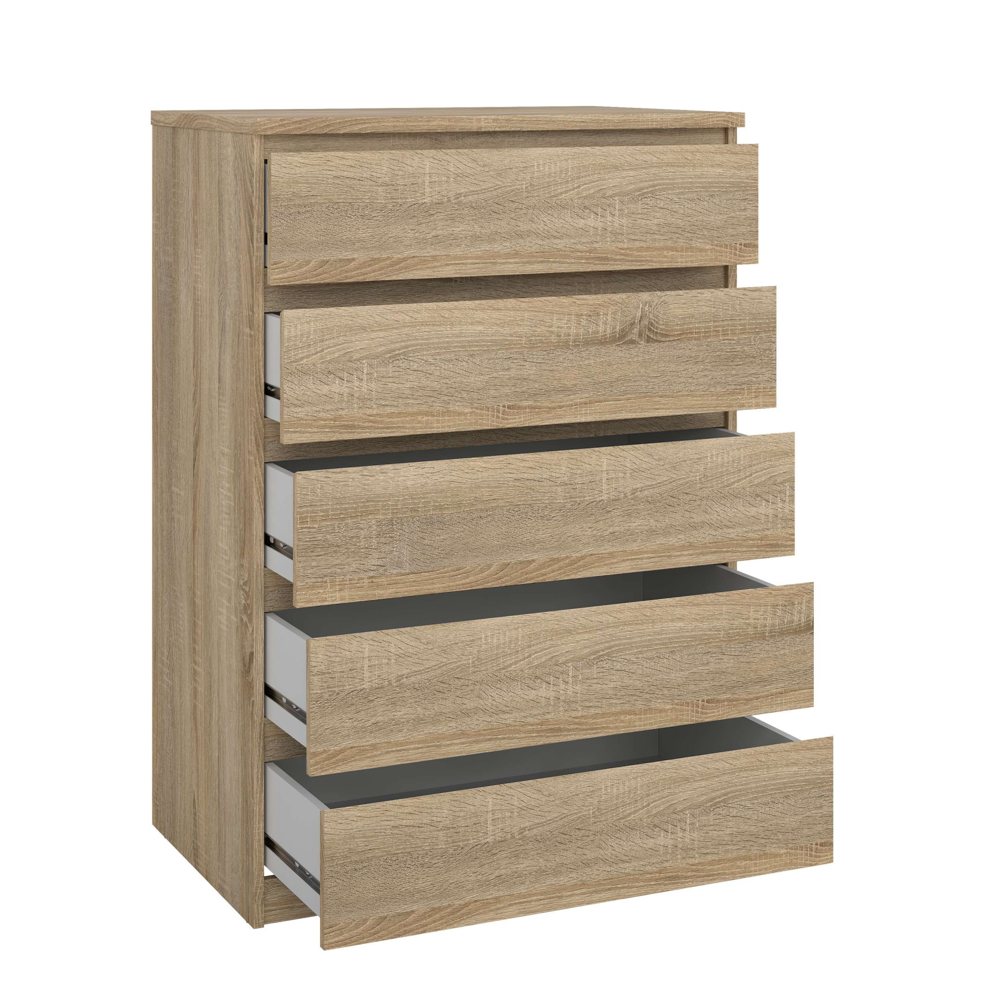 INOSIGN Kommode »Naia, Aufbewahrung, 5 Schubladen, Matt-Optik, grifflose Front« Modern, skandinavisches Design, in mehreren Farben, Hoch