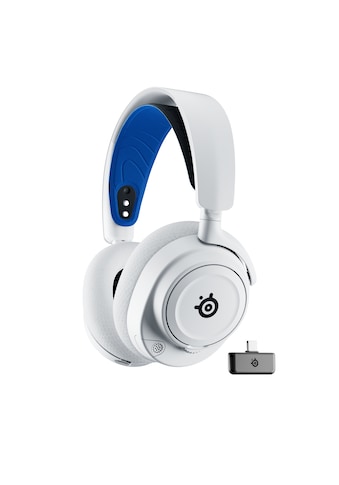 Gaming-Headset »Arctis Nova 7P White«, Noise-Cancelling