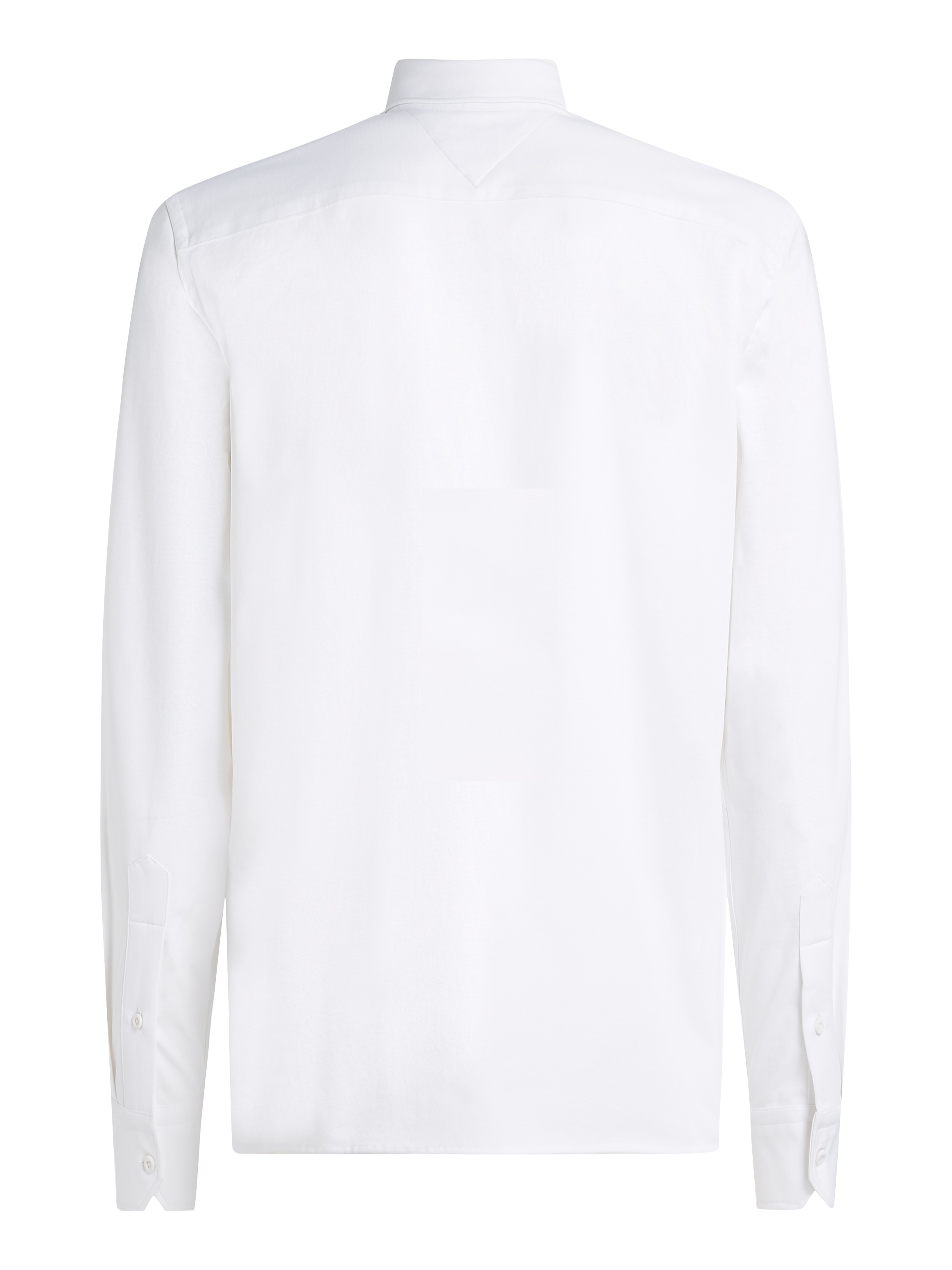 Tommy Hilfiger Businesshemd »PERFORMANCE KNIT SOLID SF SHIRT«, mit Logostickerei