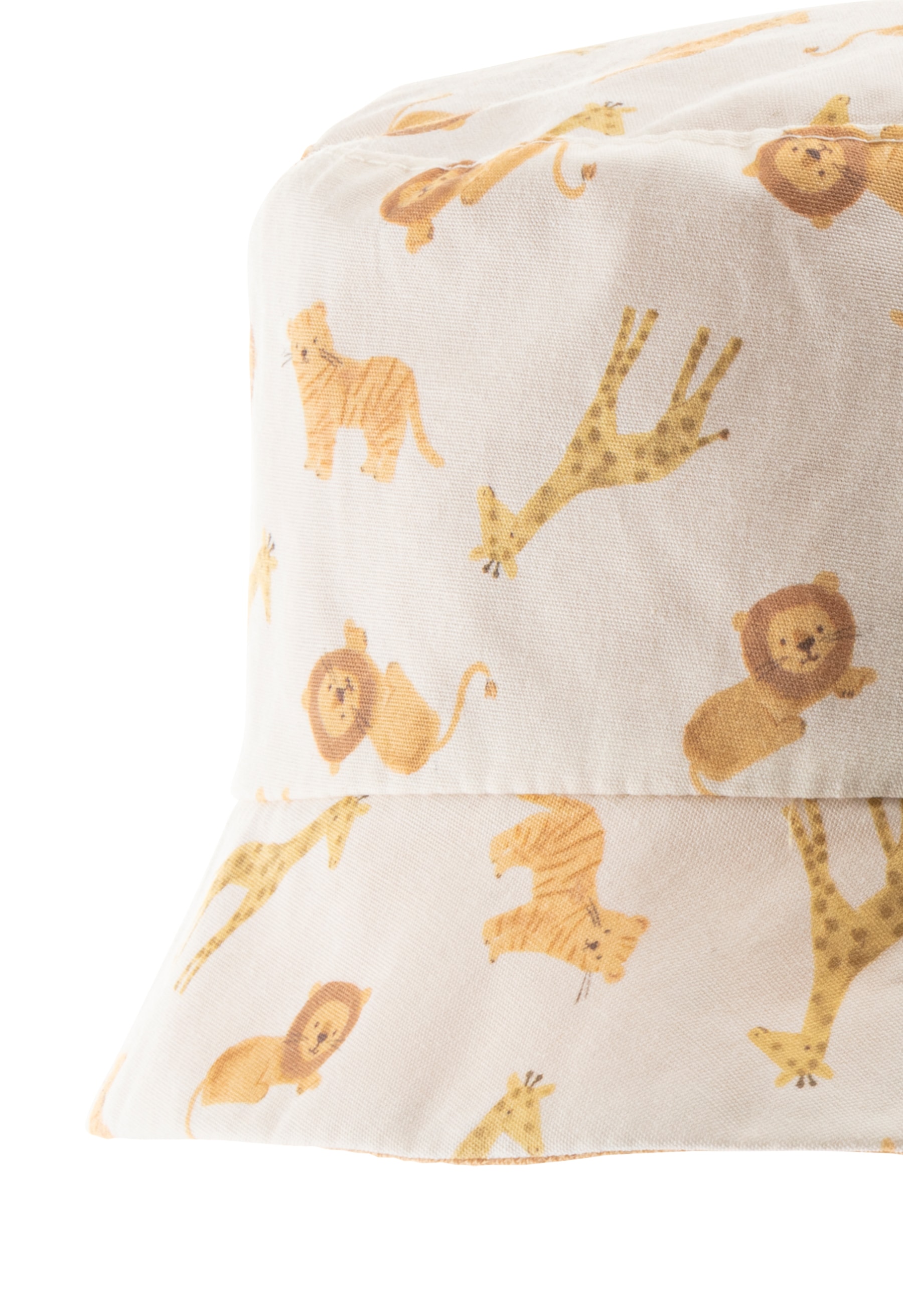 Sterntaler® Schirmmütze »Wende-Fischerhut Giraffen«