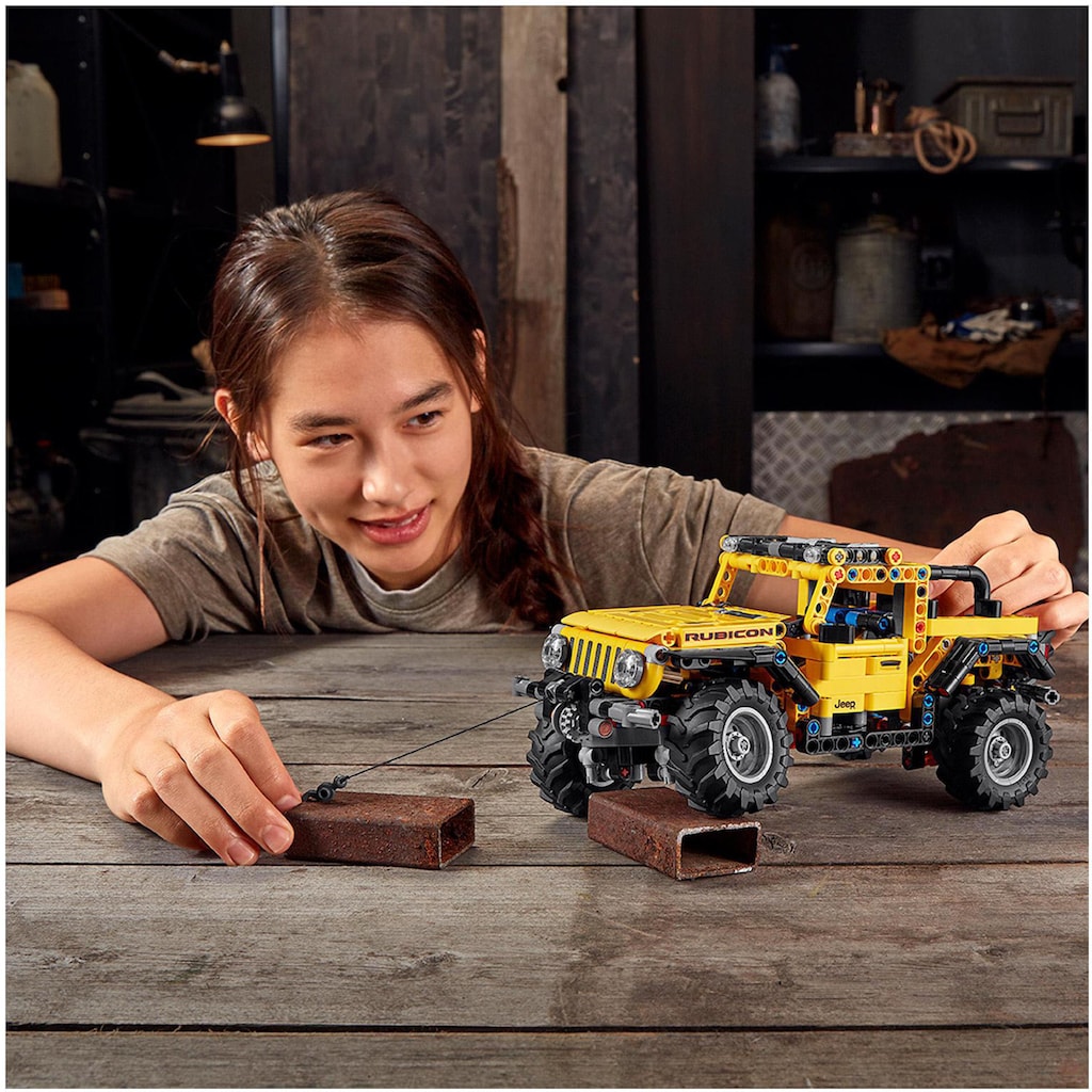 LEGO® Konstruktionsspielsteine »Jeep® Wrangler (42122), LEGO® Technic«, (665 St.)