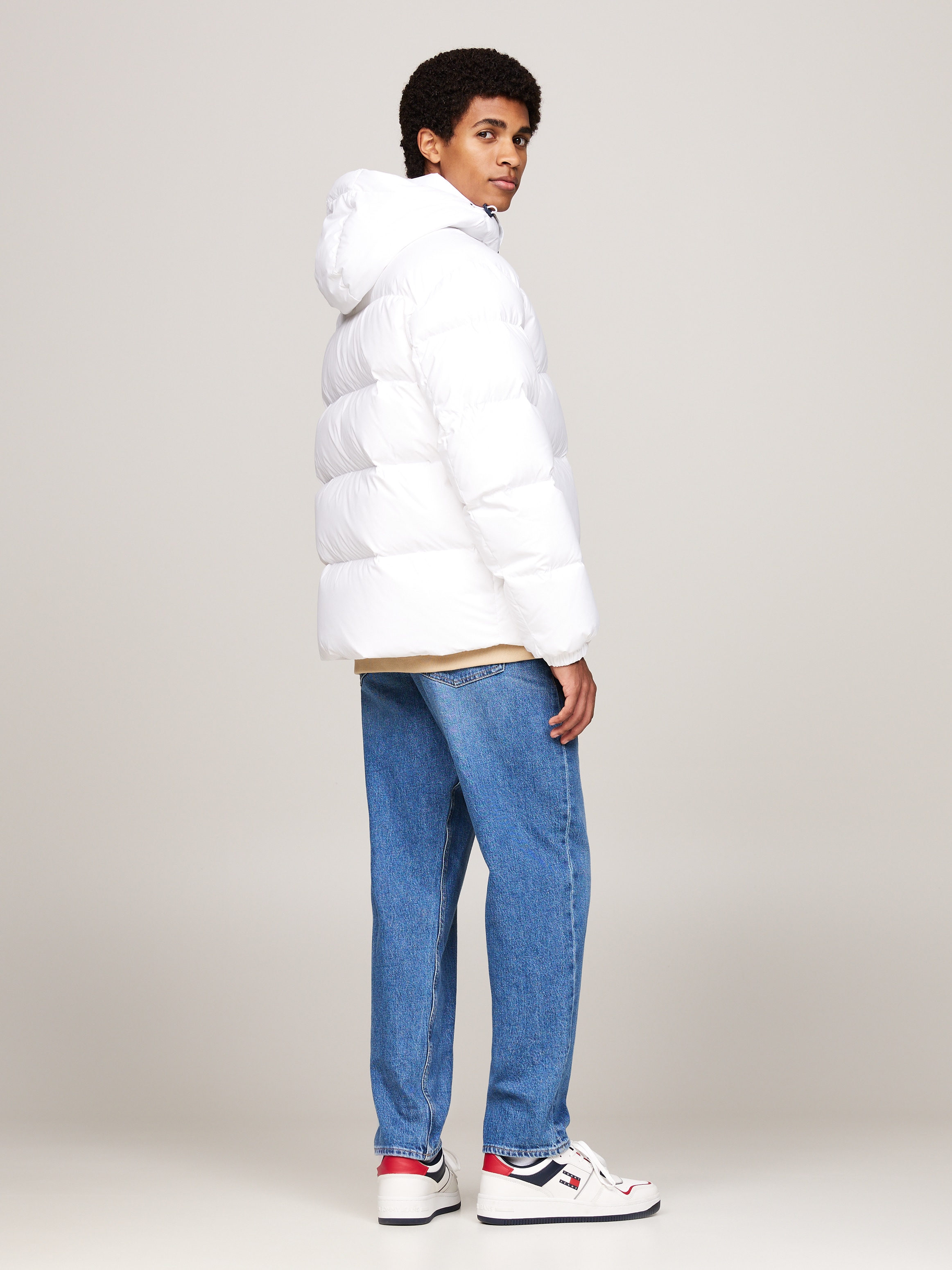 Tommy Jeans Steppjacke »TJM ESSENTIAL DOWN JACKET EXT«, mit Kapuze