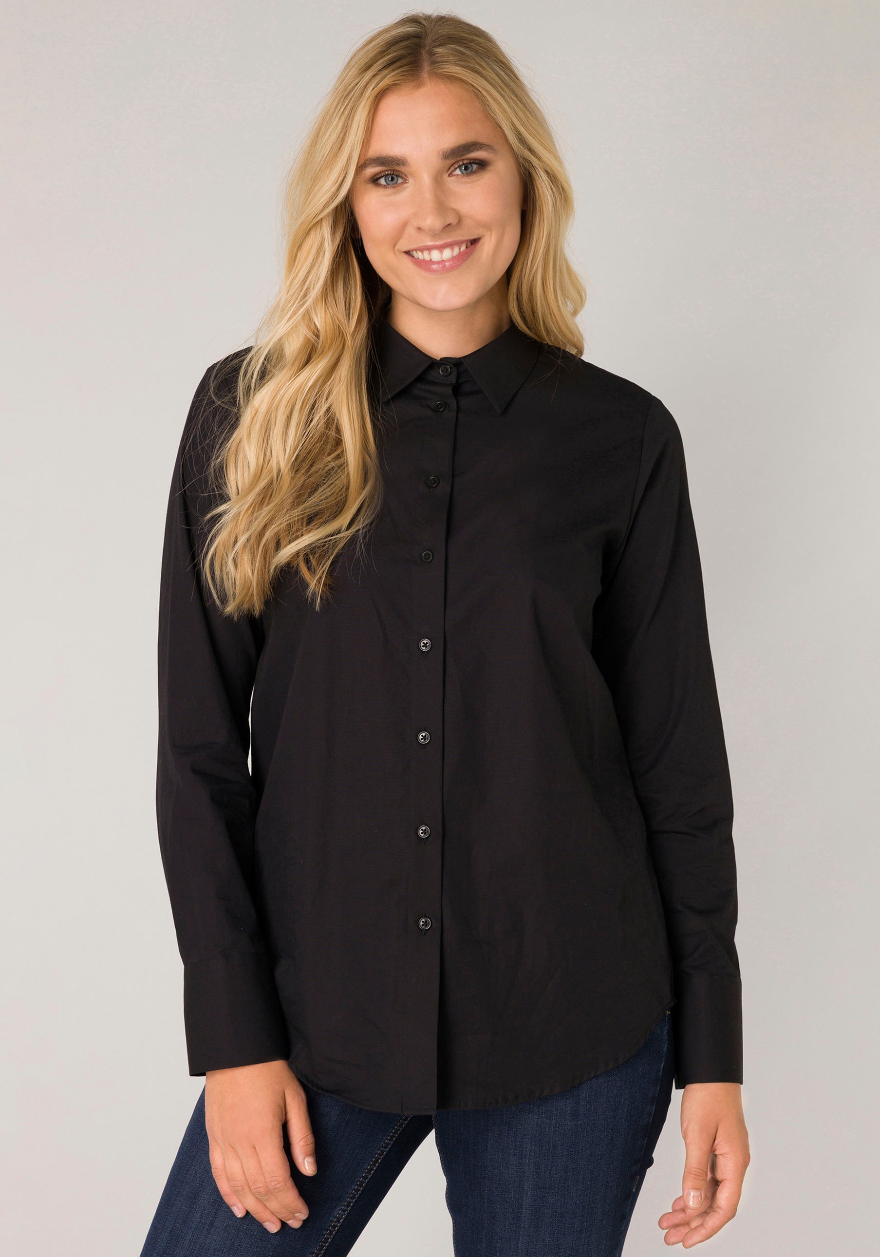 Base Level Klassische Bluse »BAS-YUNE BLUSE CLASSIC«, (Packung), Figurbetonter Schnitt kaufen