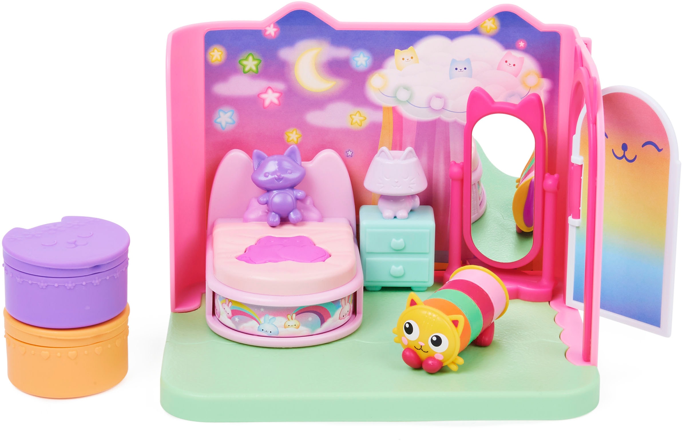 Spin Master Spielwelt »Gabby's Dollhouse – Deluxe Room – Pillow Cat's Schlafzimmer«