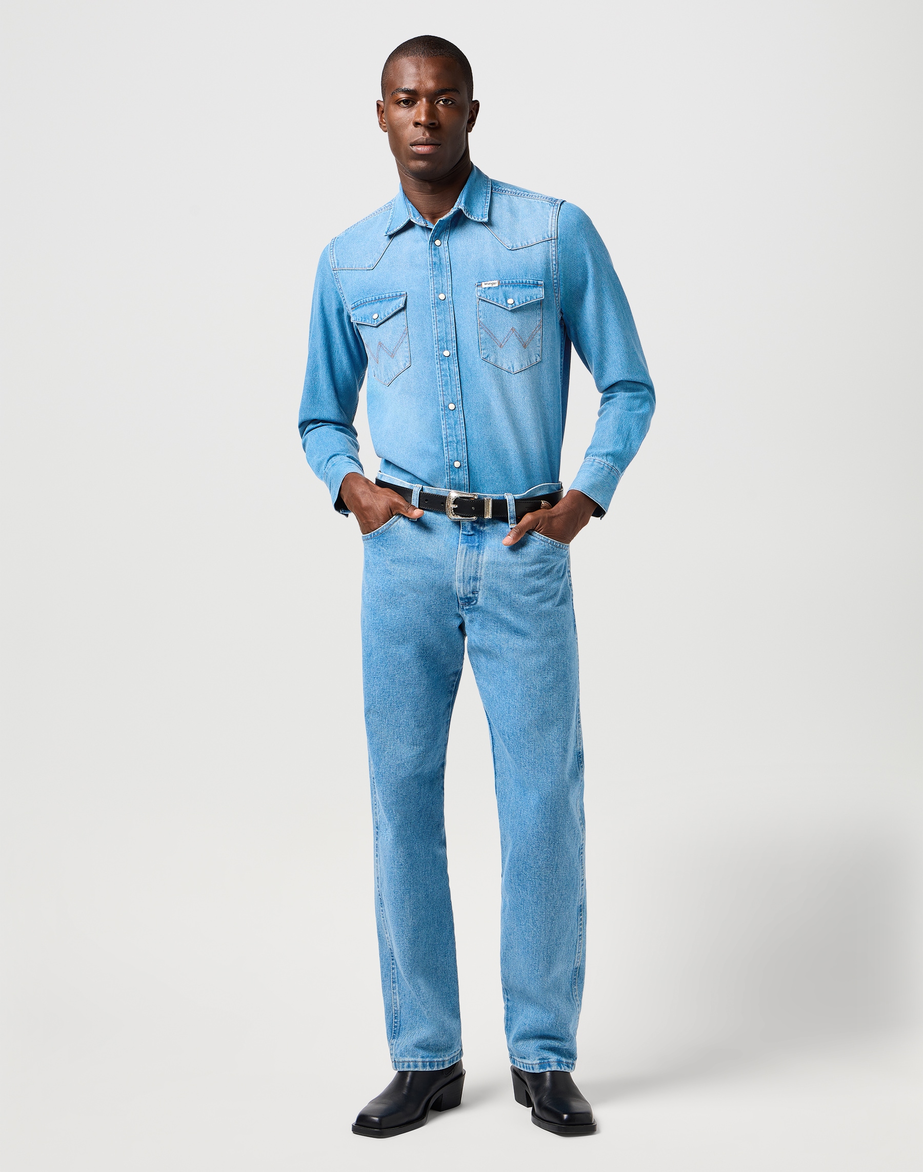 Wrangler Langarmhemd »WESTERN SHIRT«