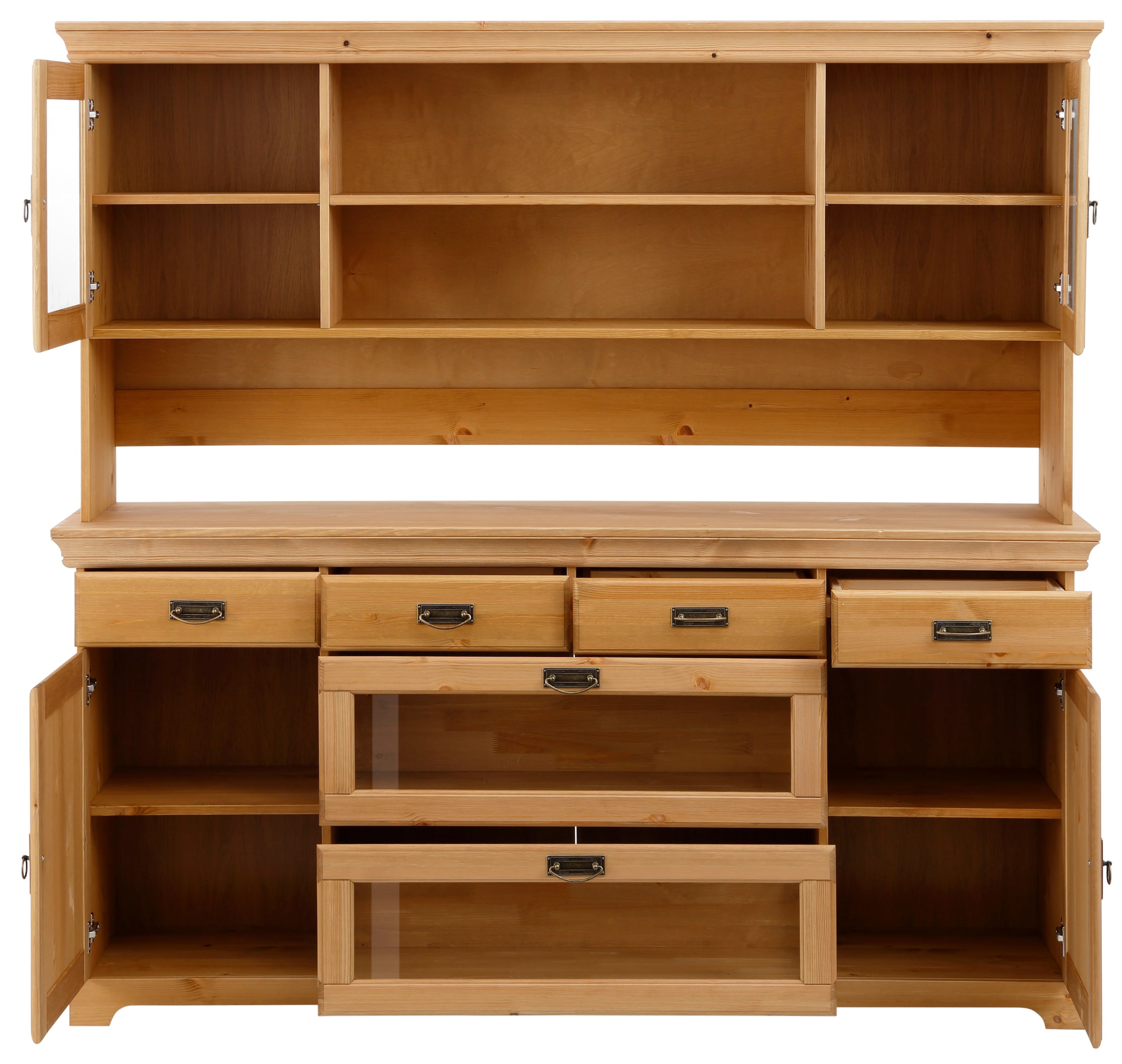 Home affaire Buffet »Rügen«, FSC® zertifiziertes Massivholz, im Landhausstil